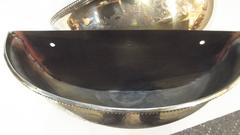 Pair of Silver Plated Wall Pocket Planters