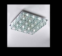 Authentic Sixteen-Light Sciolari Flush Mount Ceiling Fixture