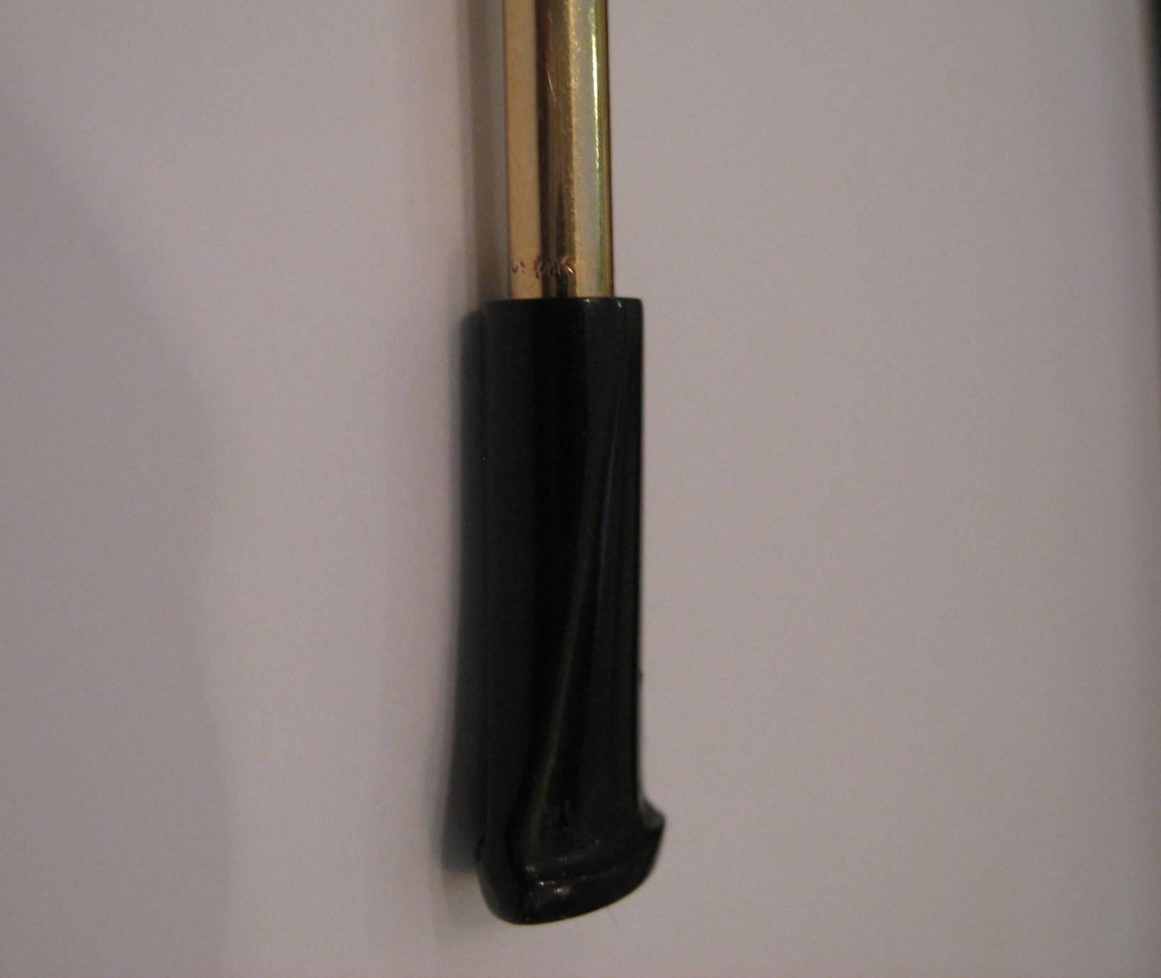Mid-20th Century Mid-Century Tiffany & Co Solid 14-Karat Cigarette Holder with Provenance