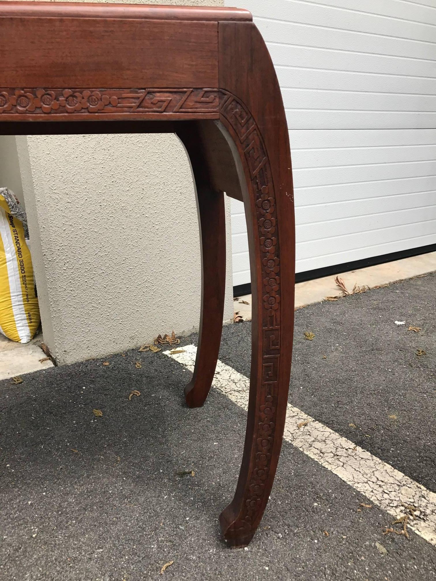 20th Century Hand-Carved Chinese Console Table