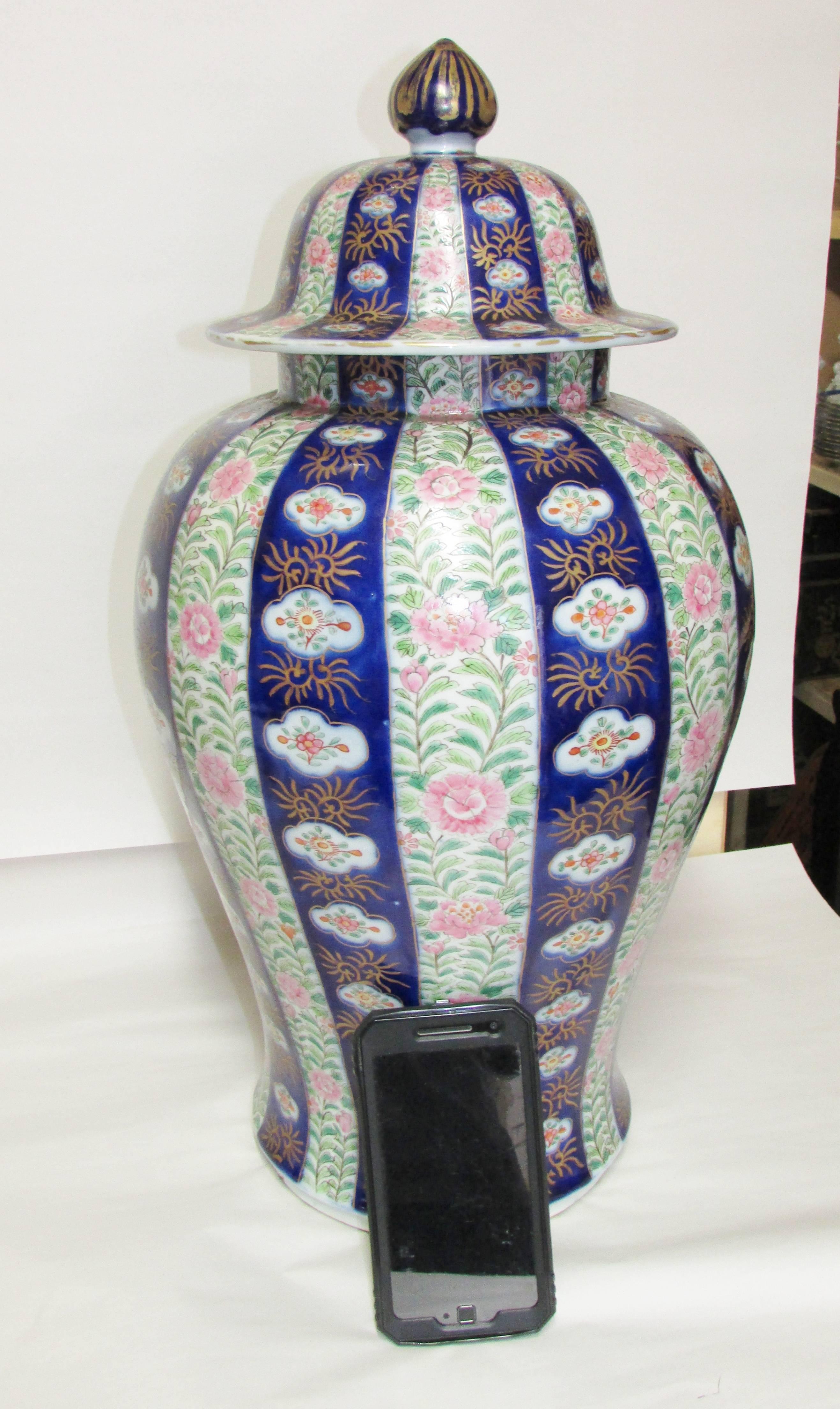 19th Century Large Antique Japanese Imari Temple Jar