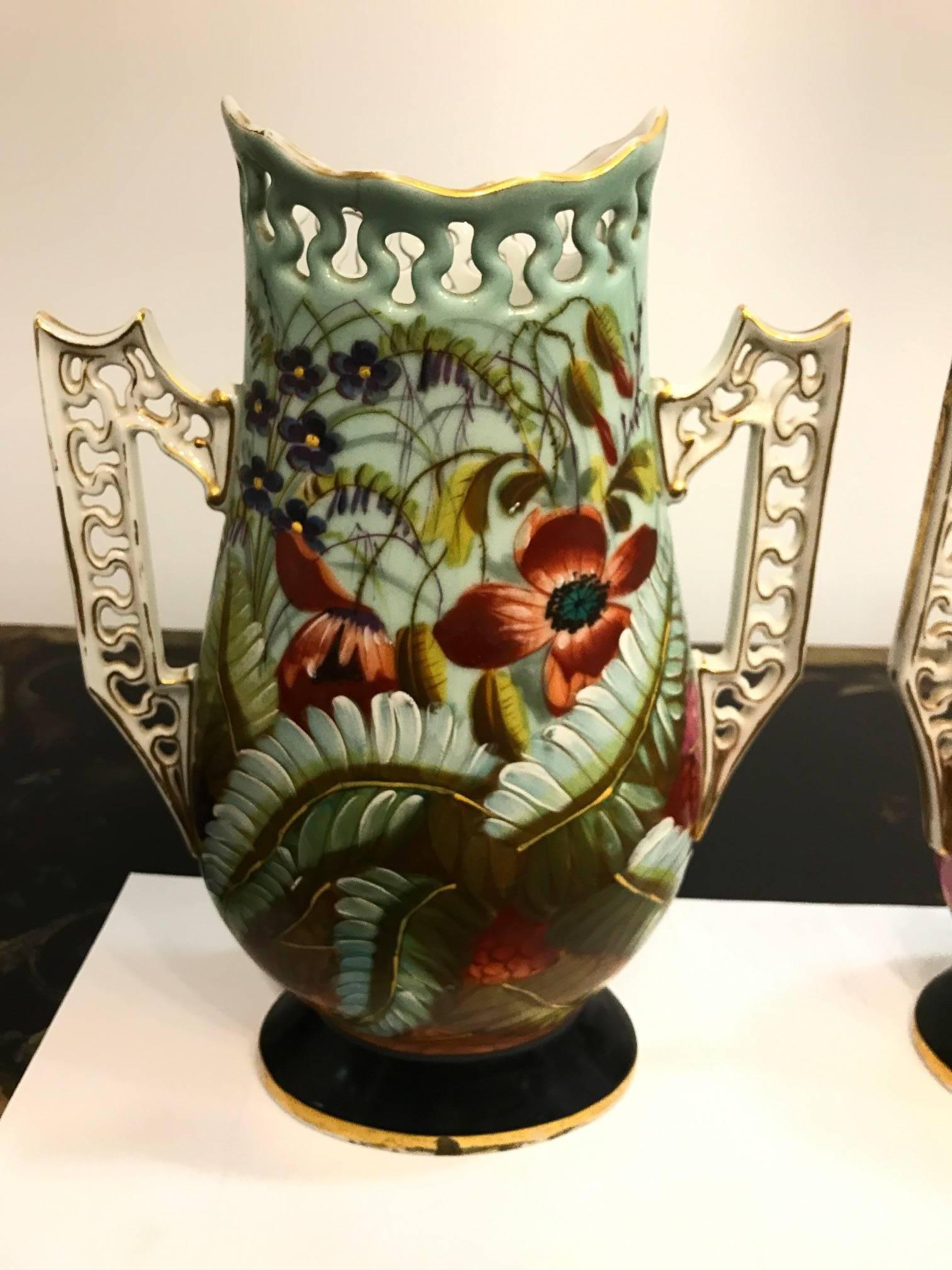 hand painted vases for sale