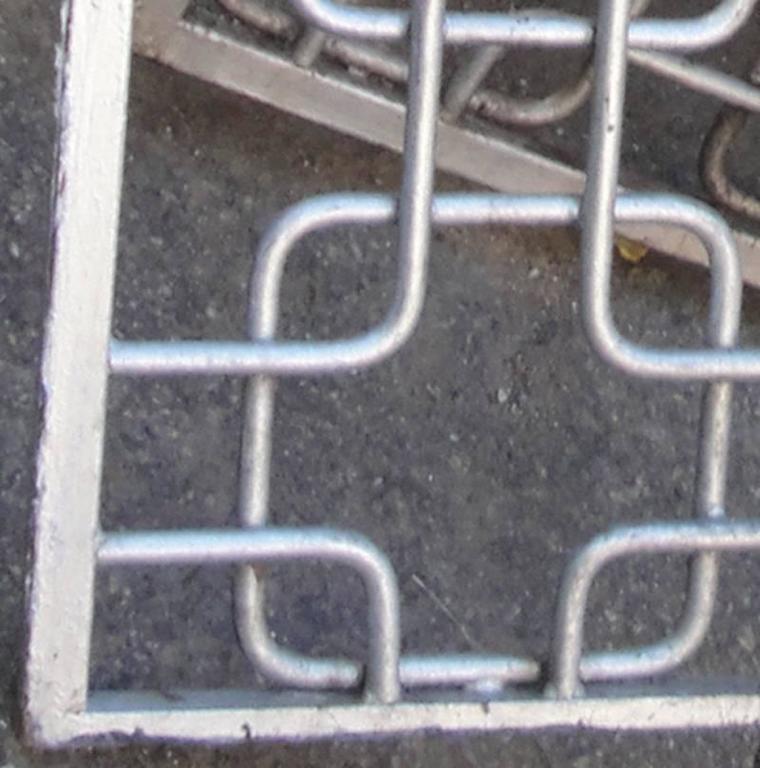 Group of MidCentury Modern Style Iron Grills For Sale at 1stDibs