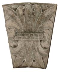 Carved Limestone Keystone