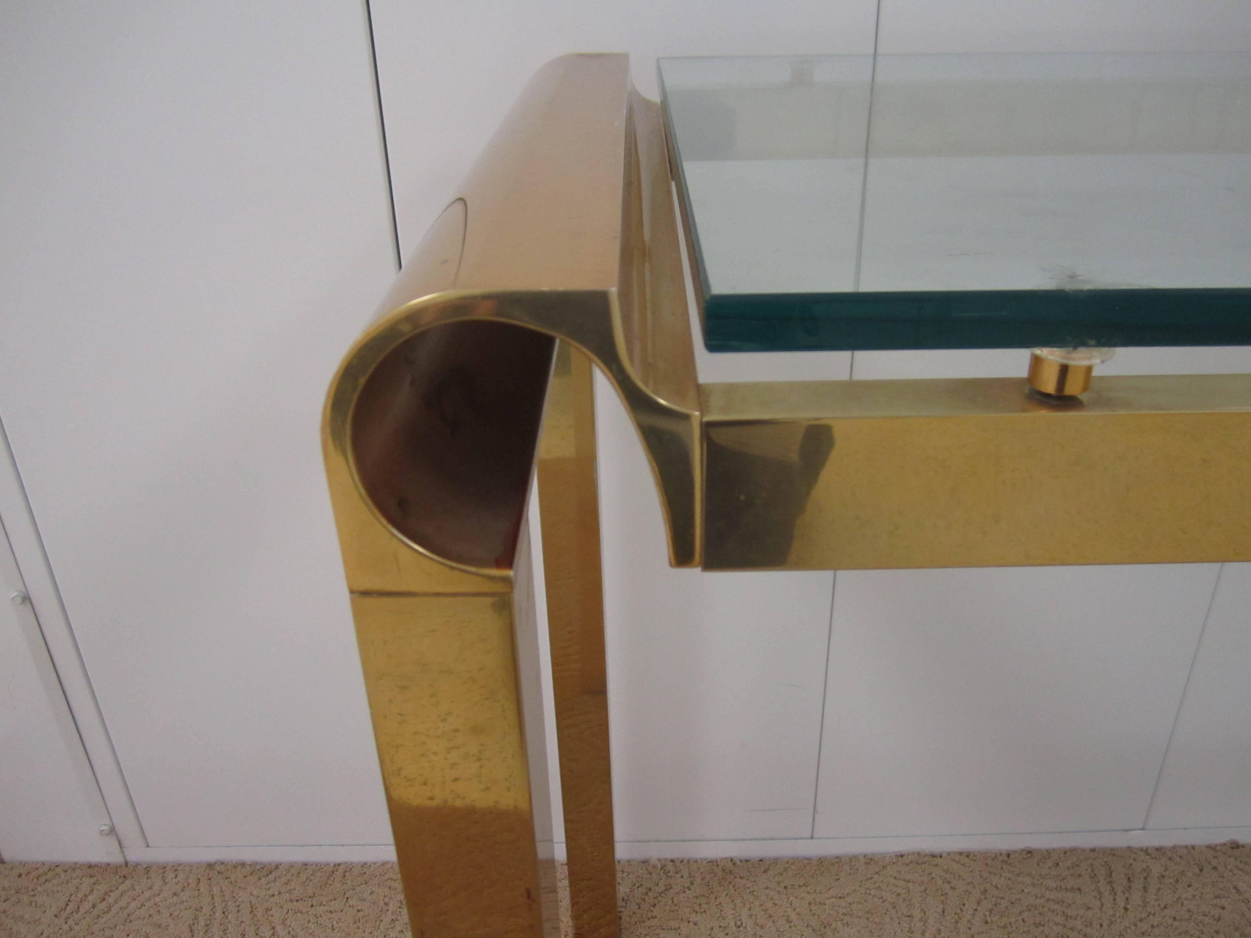 1970s Modern Console Table in the Style of Pierre Cardin 2