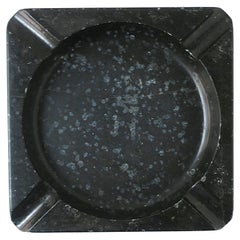 Cenicero Art Déco de Mármol Negro Catchall Vide-Poche