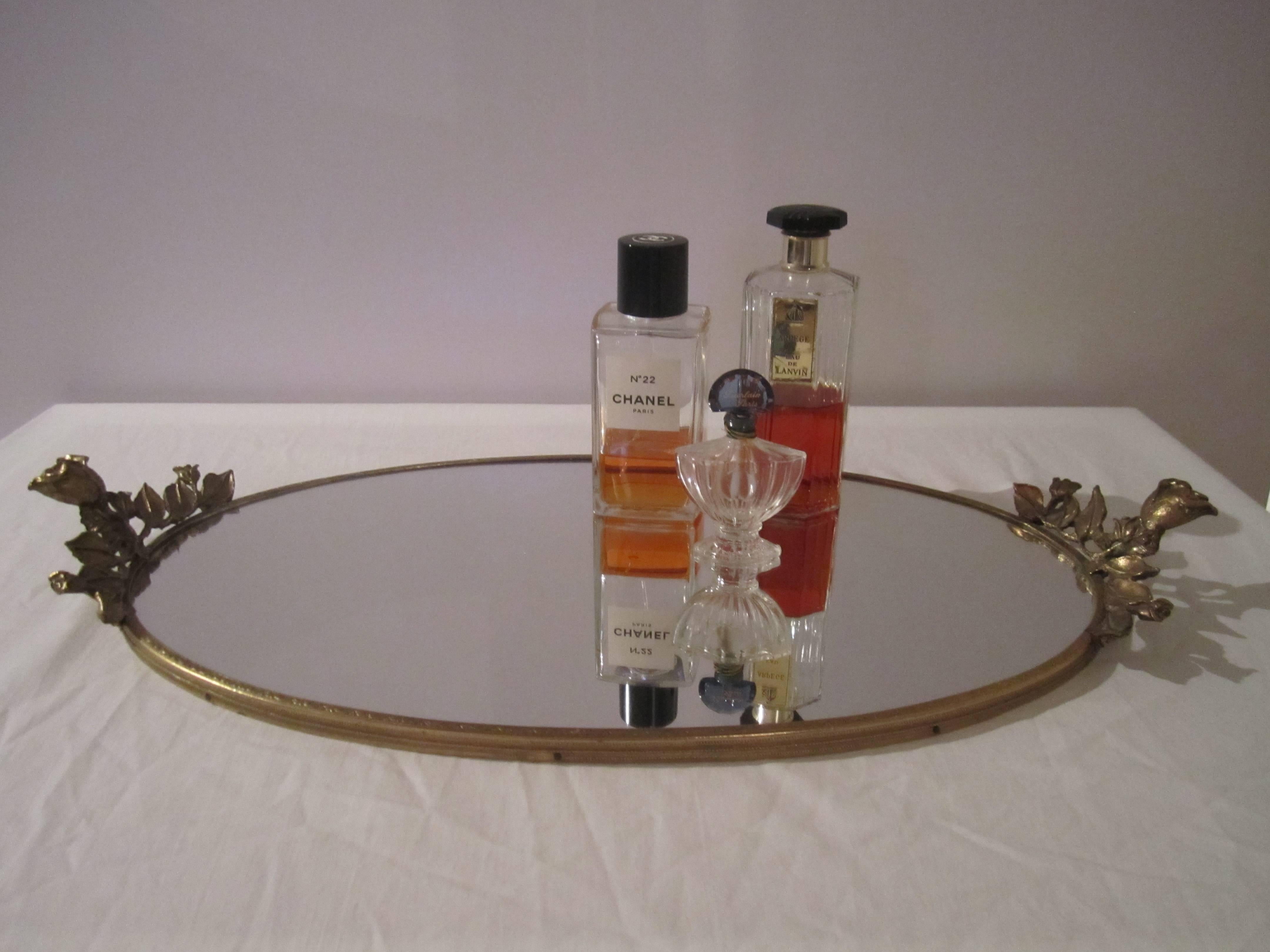 antique vanity tray