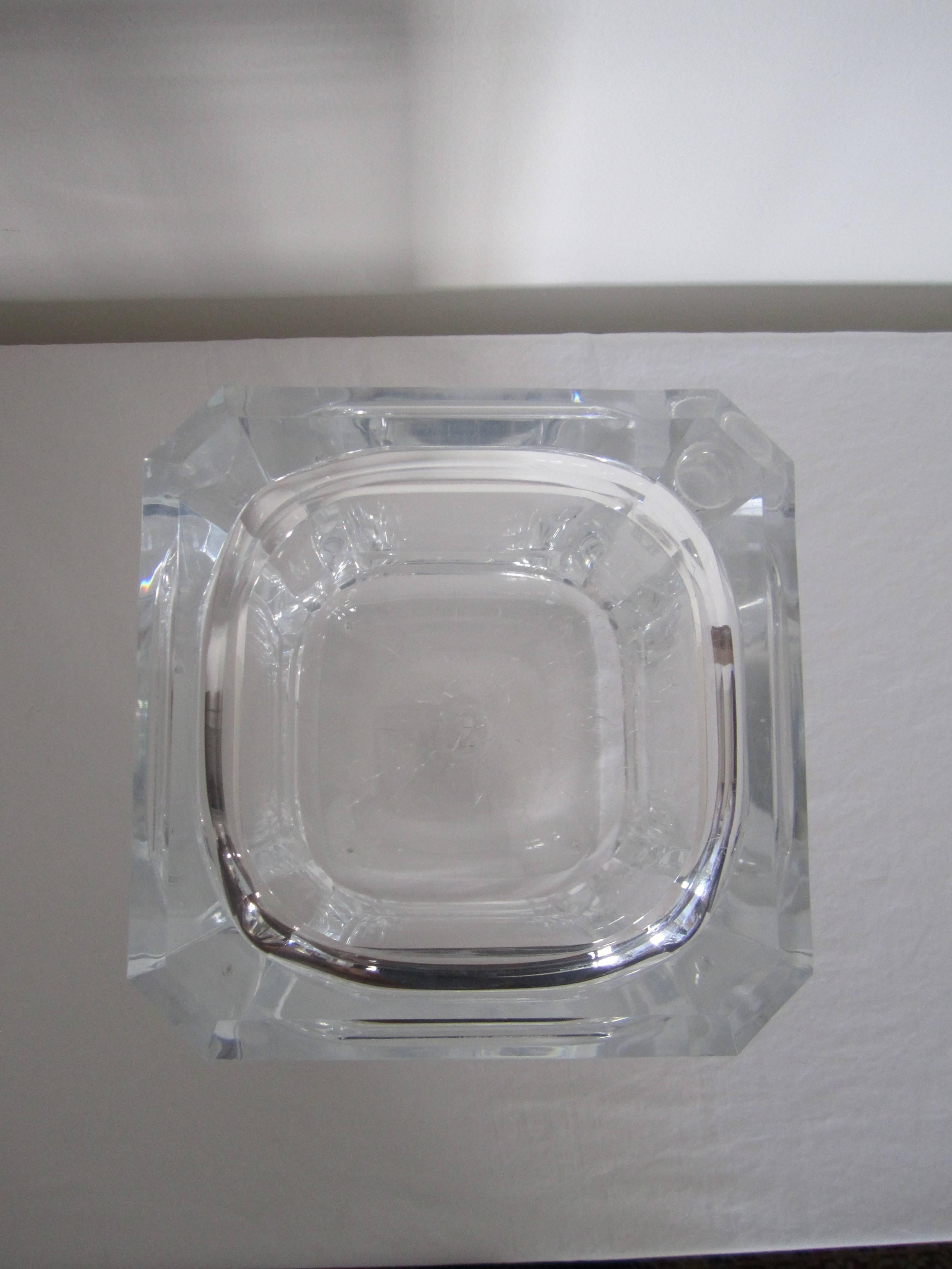 Modern Lucite Ice Bucket or Box 5