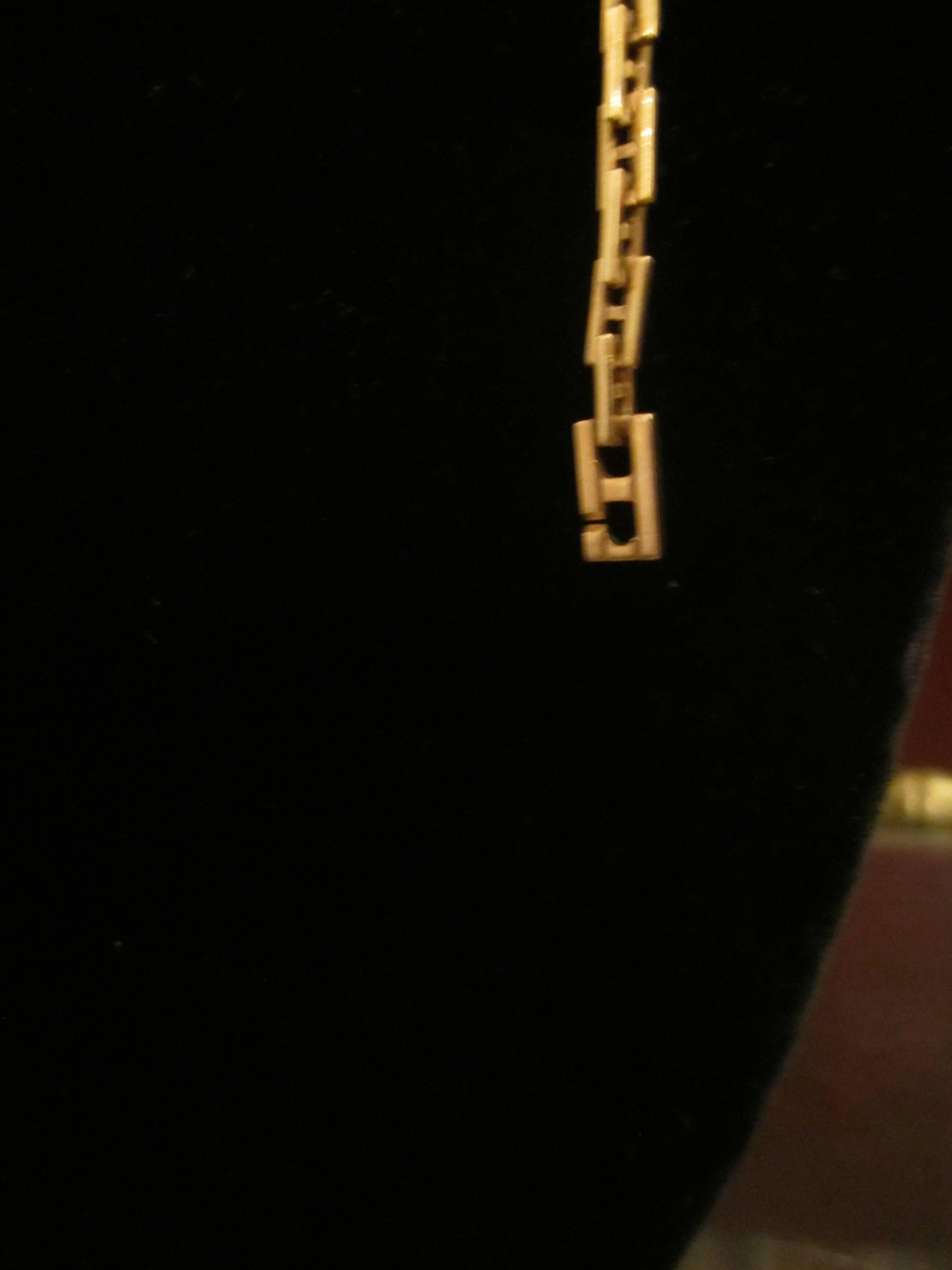 Hermès 'Hercules' 18 Karat Yellow Gold Necklace 1