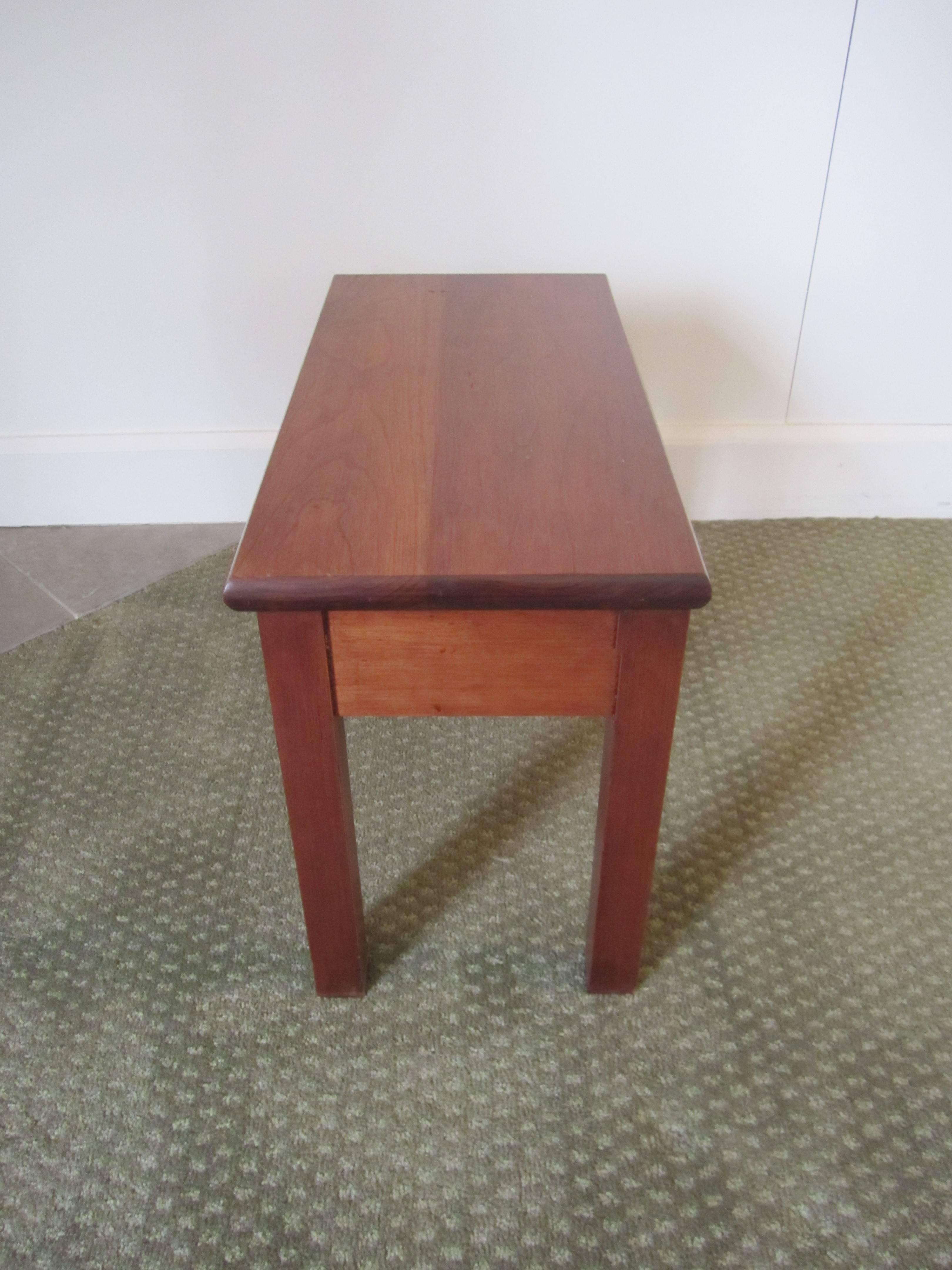 Small End or Side Table with Shelf 2