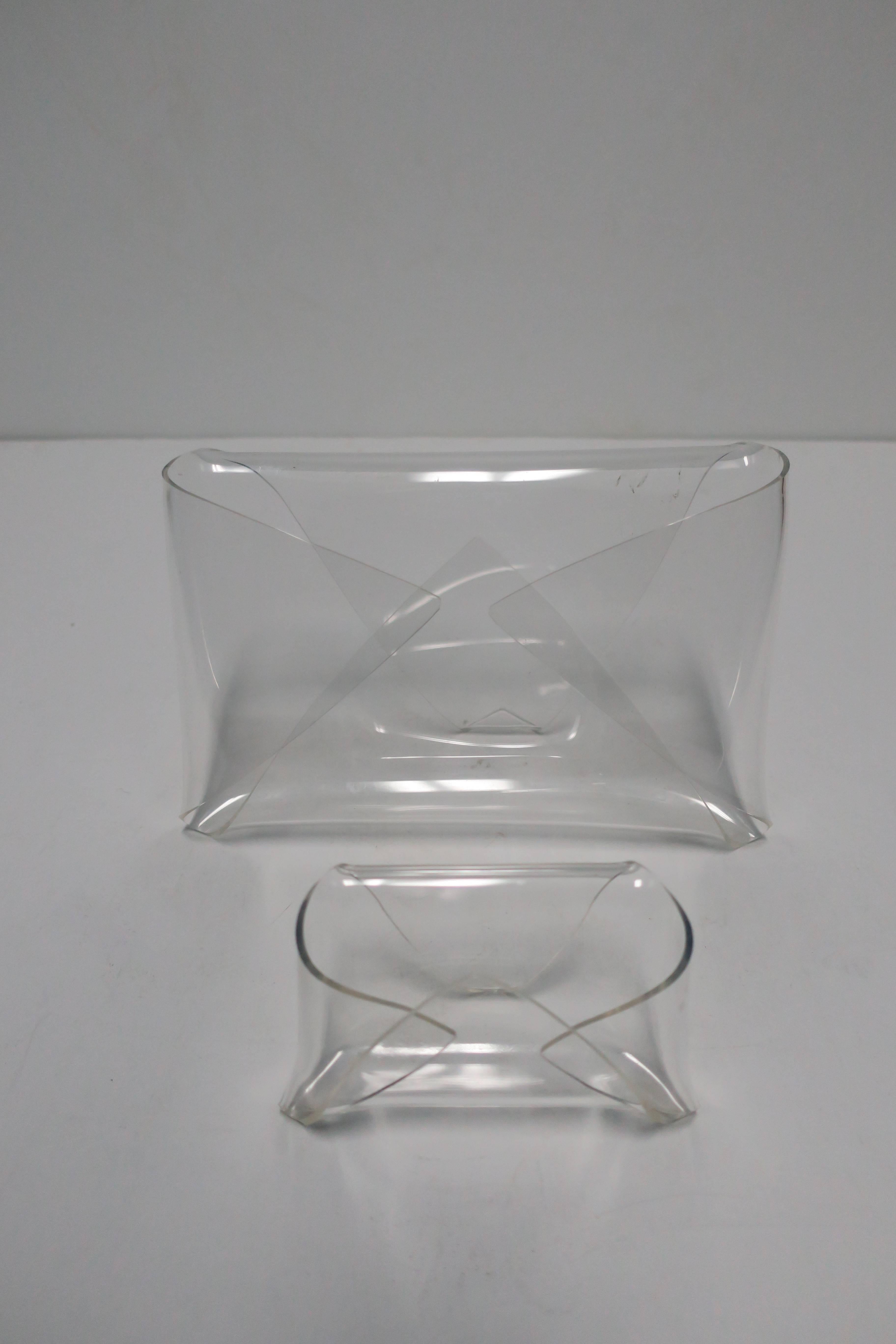 lucite business card holders