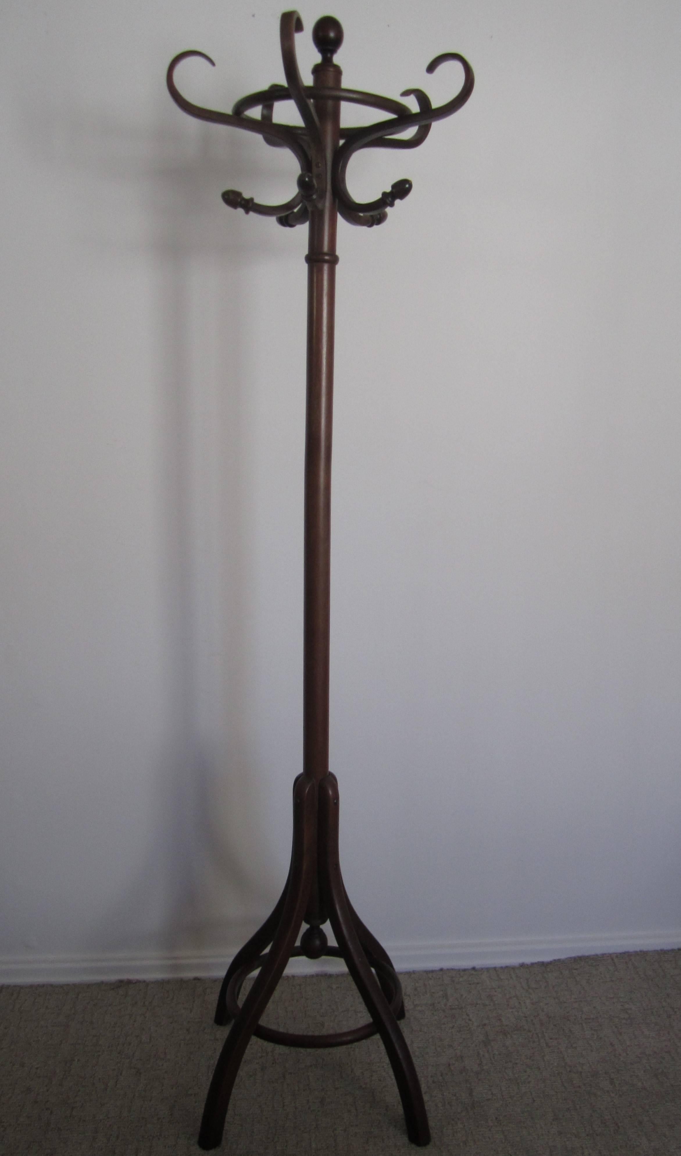 European Vintage Thonet Coat Tree or Hall Rack
