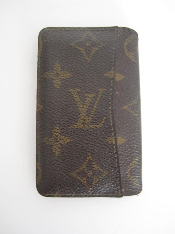 LV Louis Vuitton Vintage Card Holder Case at 1stDibs