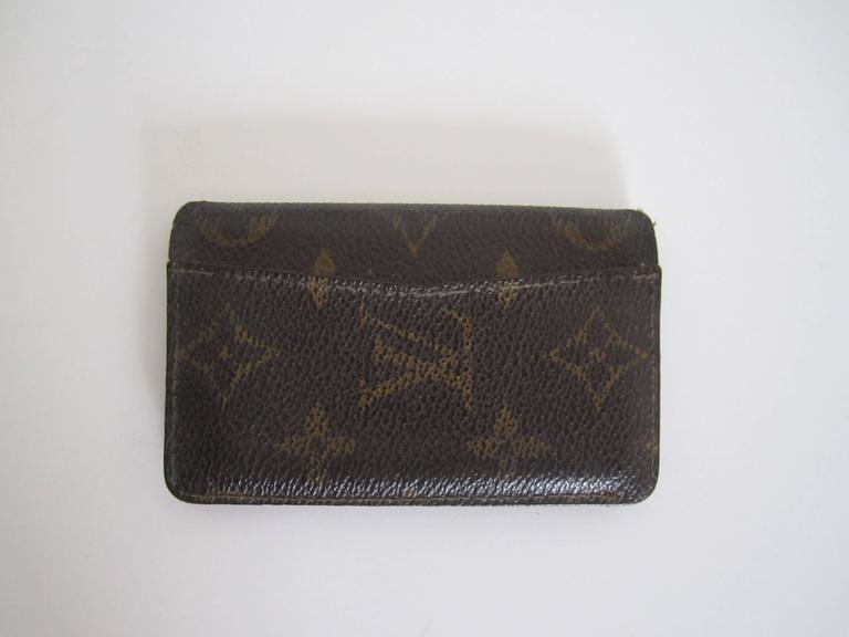 LV Louis Vuitton Vintage Card Holder Case at 1stDibs