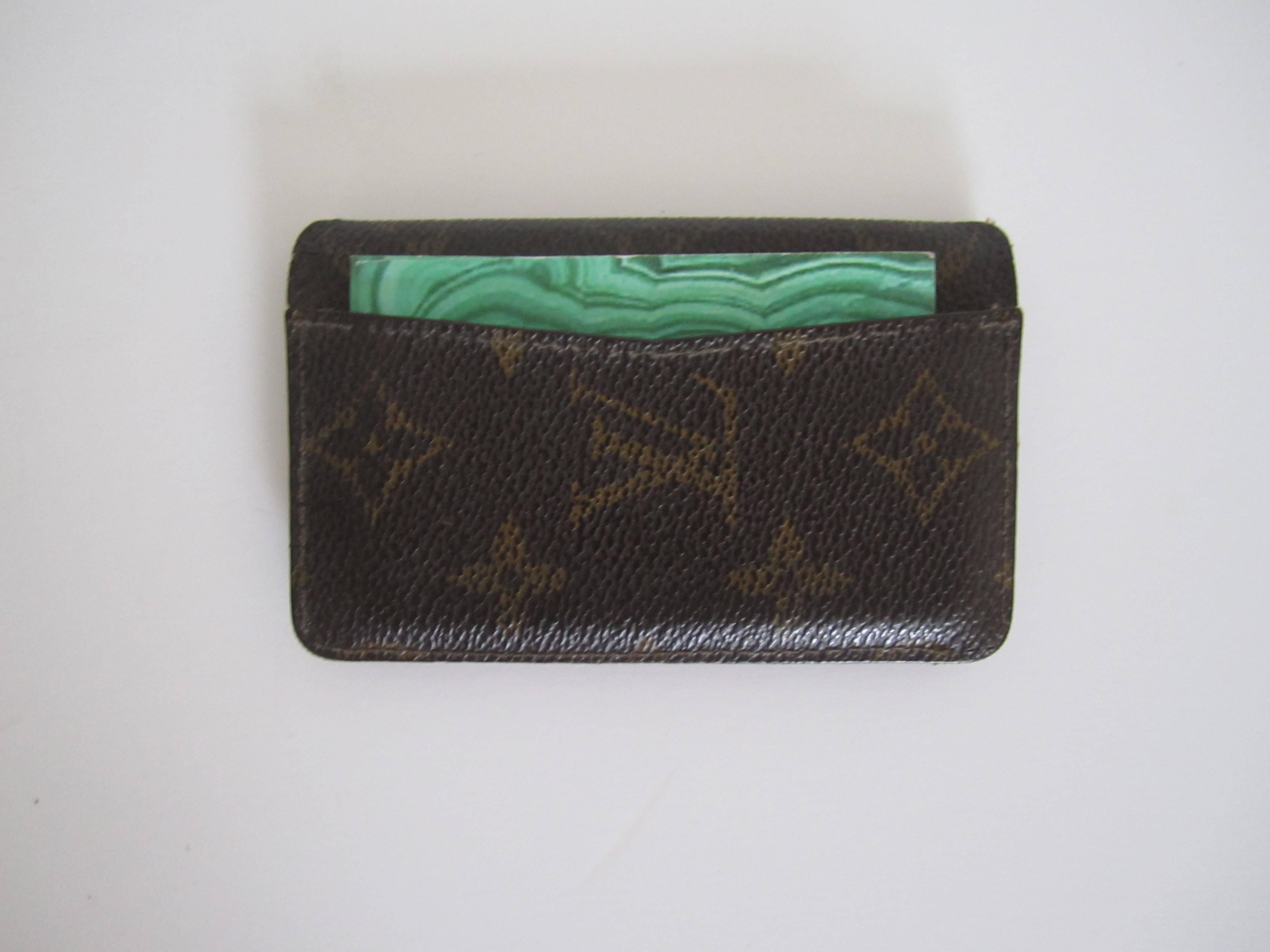 louis vuitton card holder vintage