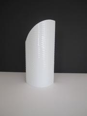 Jarrón alemán de cerámica de porcelana blanca, Alemania