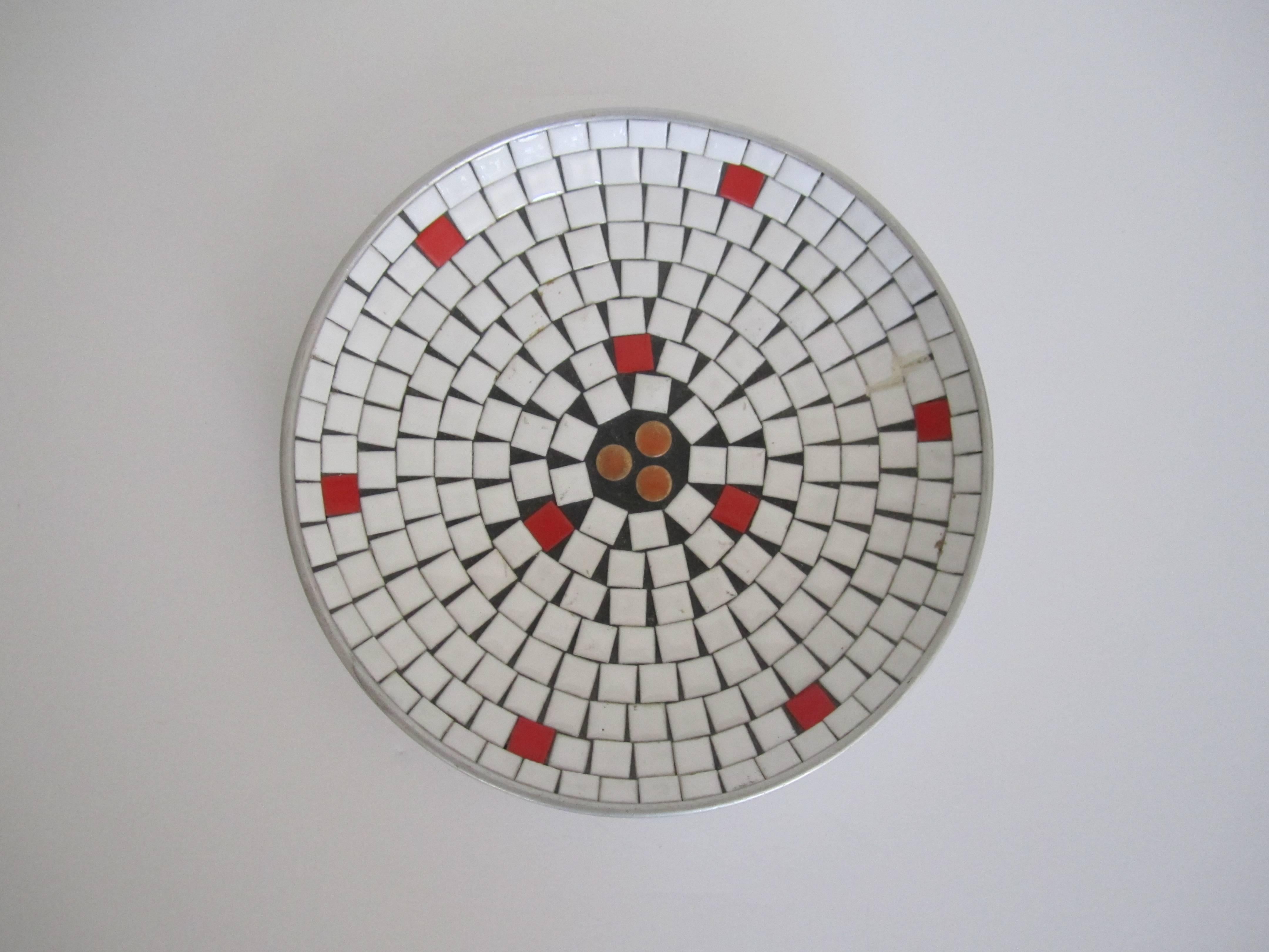 ceramic mosaic plate