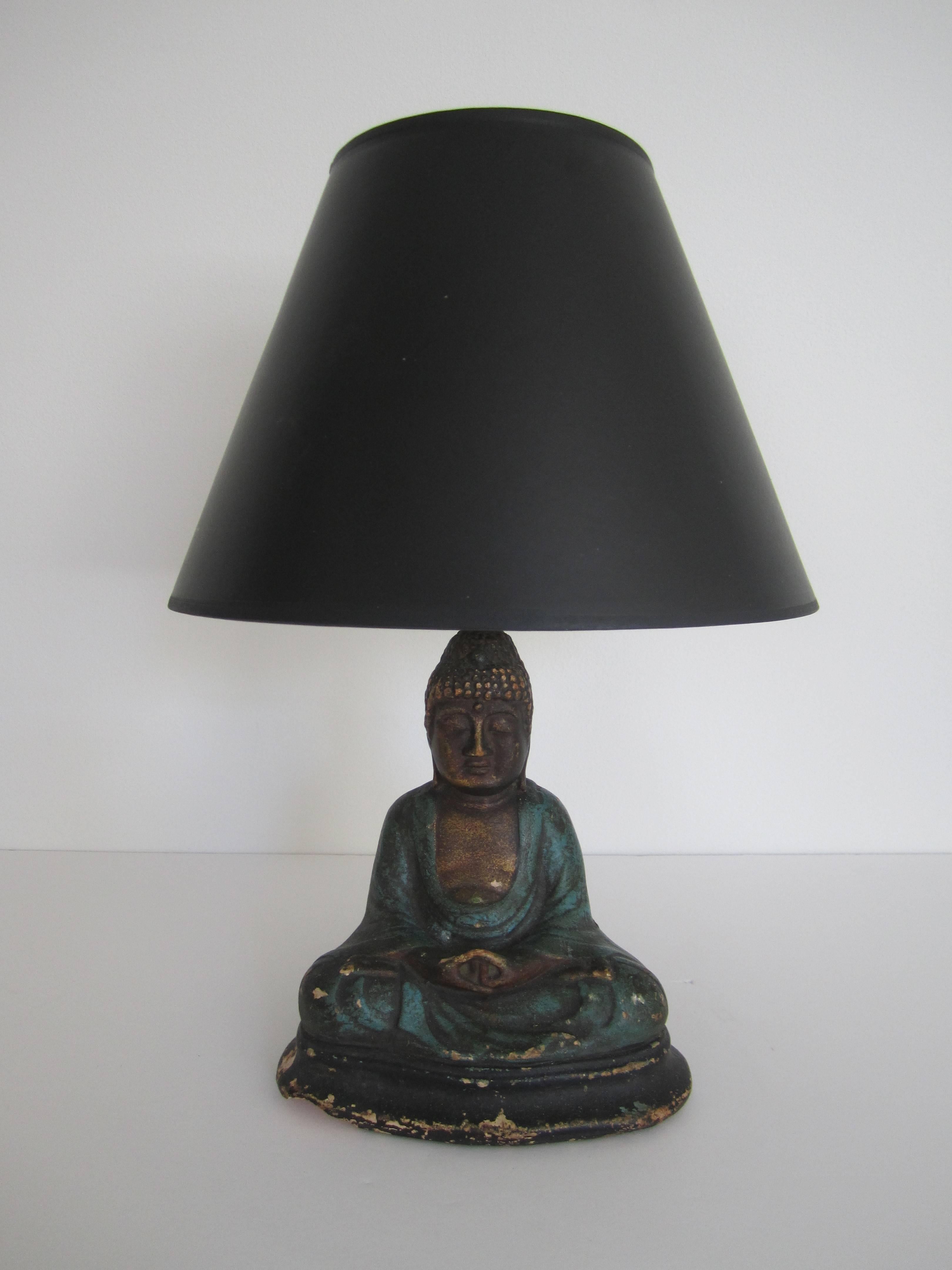 vintage buddha lamp