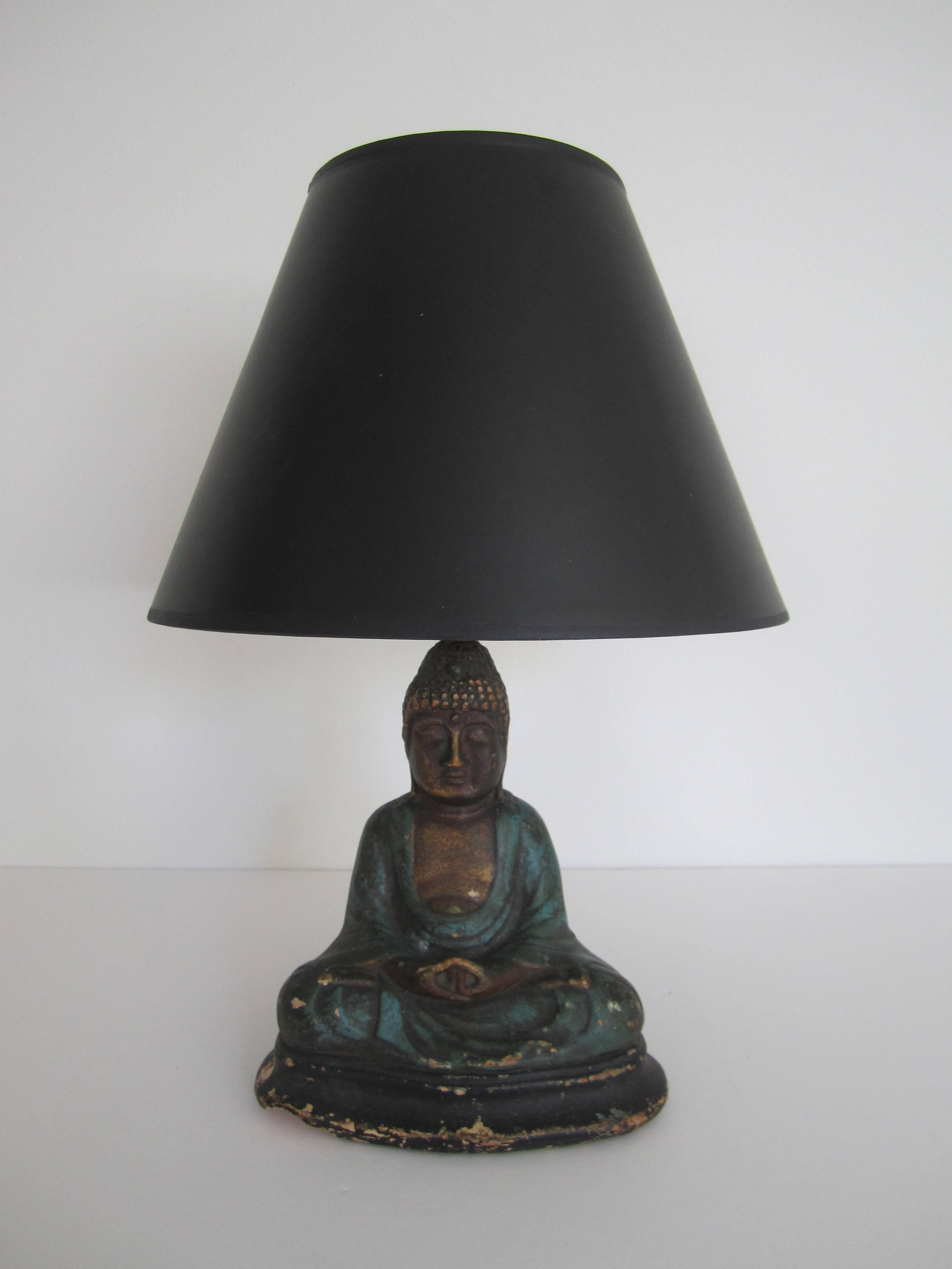 antique buddha lamp