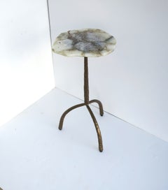 Agate Side Drinks Table Organic Modern Style