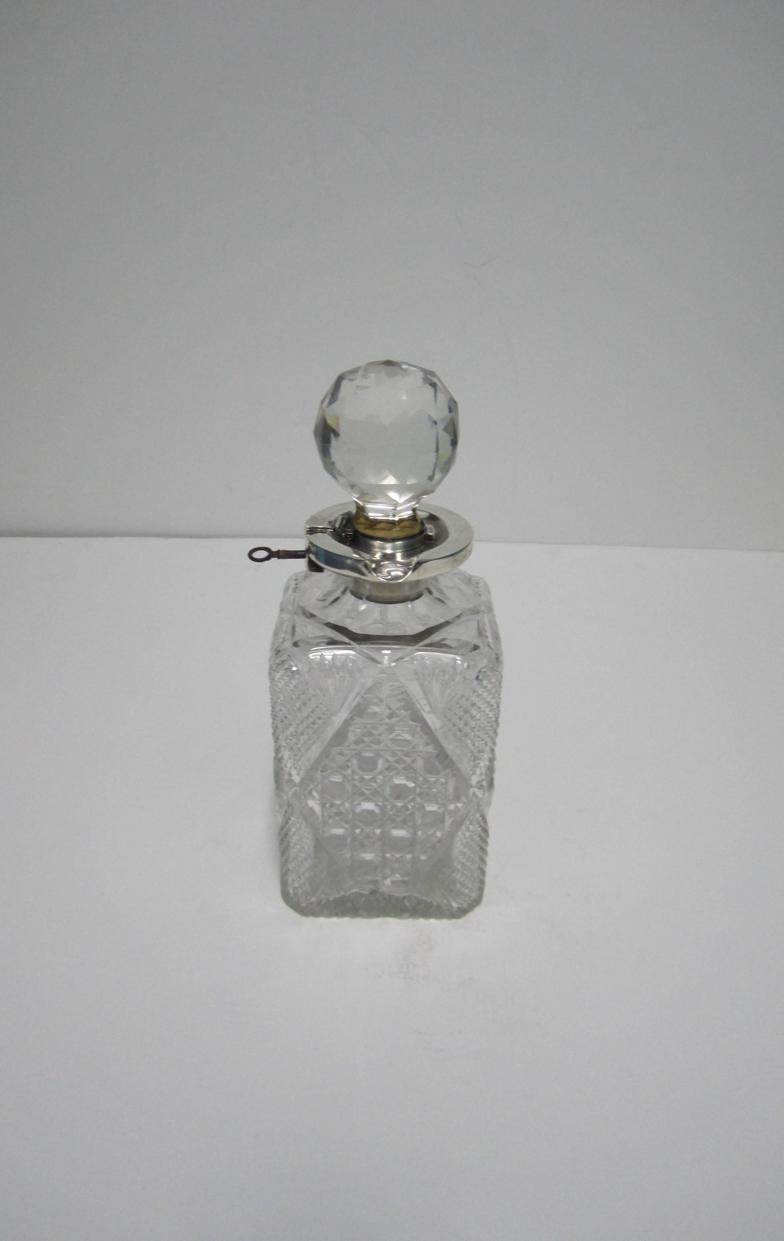 sterling silver decanter