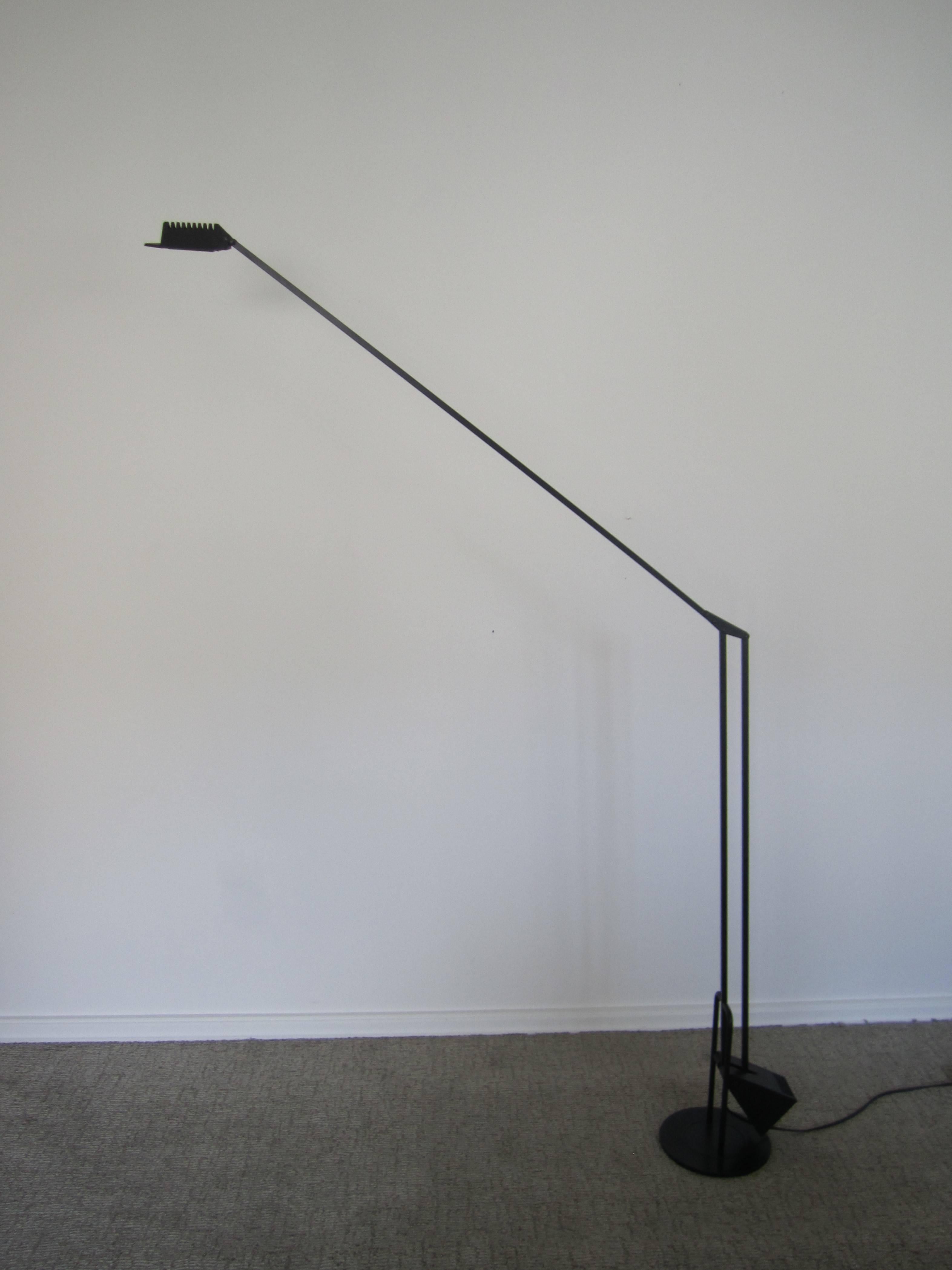 minimalist black floor lamp