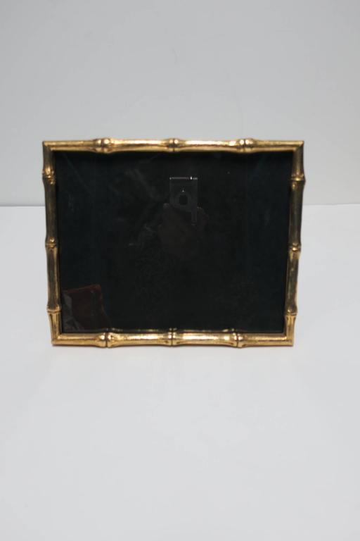 Gold Bamboo Picture Frame at 1stdibs