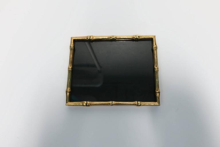 Gold Bamboo Picture Frame at 1stdibs