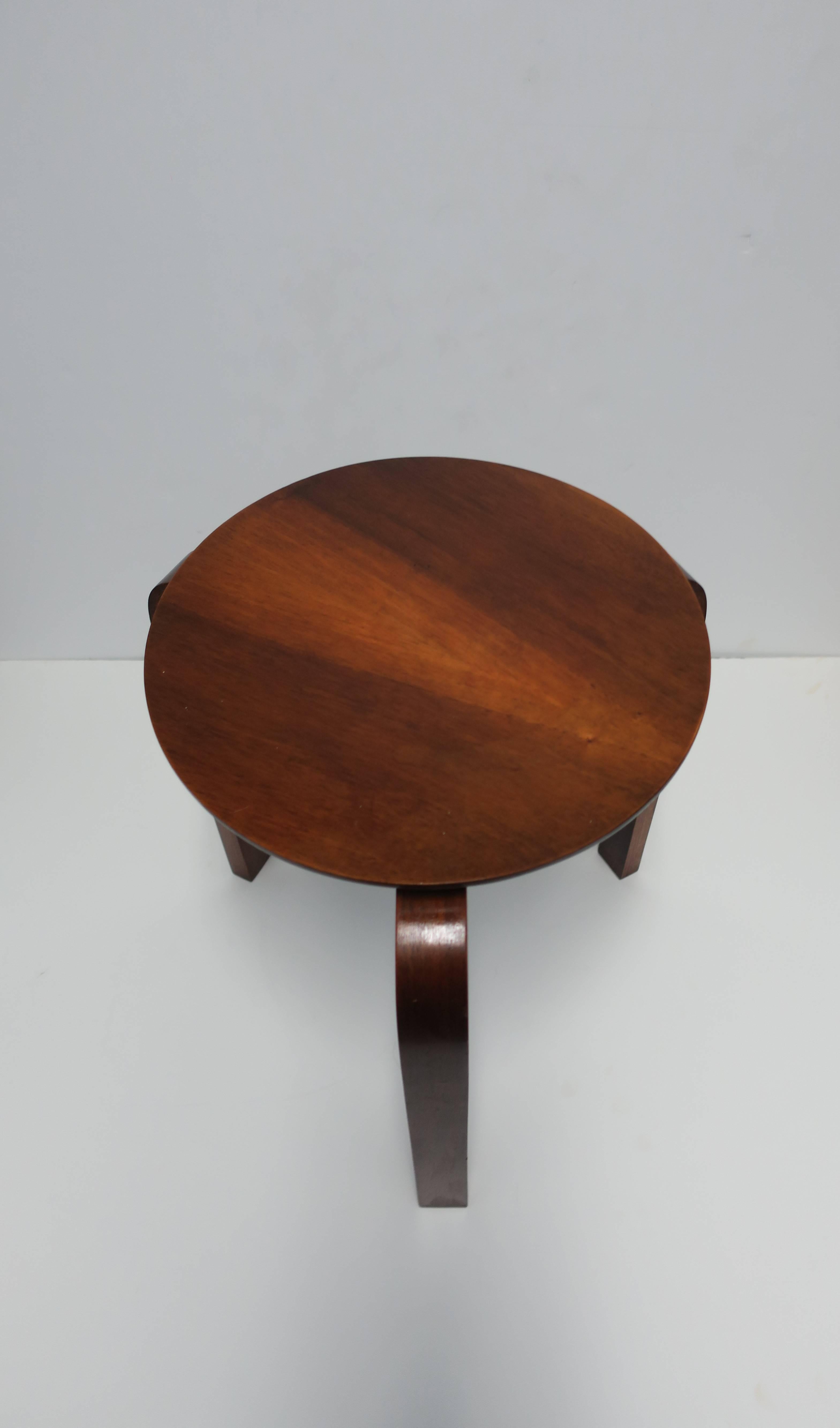 20th Century Bentwood Stool or Drinks Table  For Sale