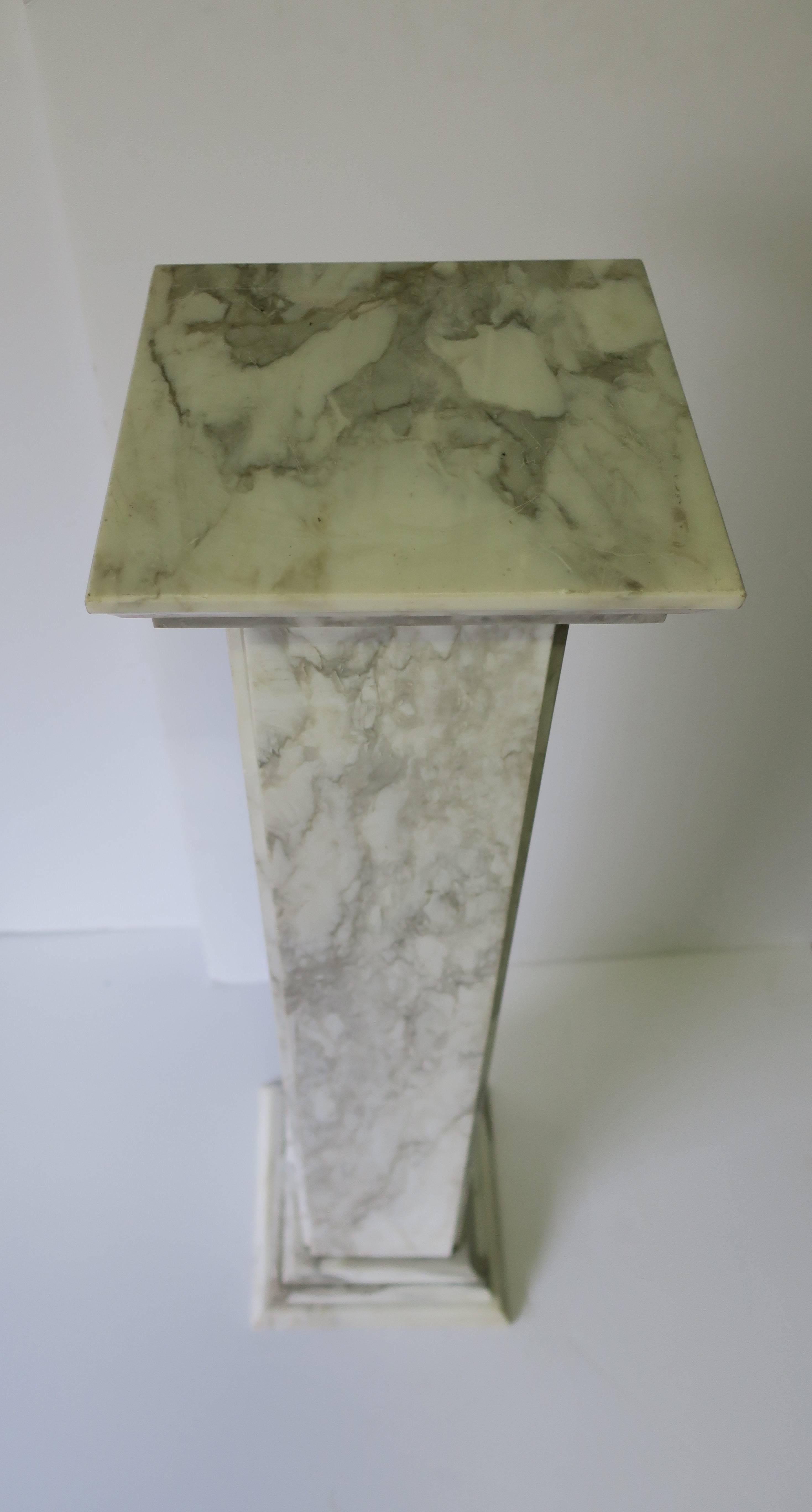 Italian Marble Pedestal or Column 2