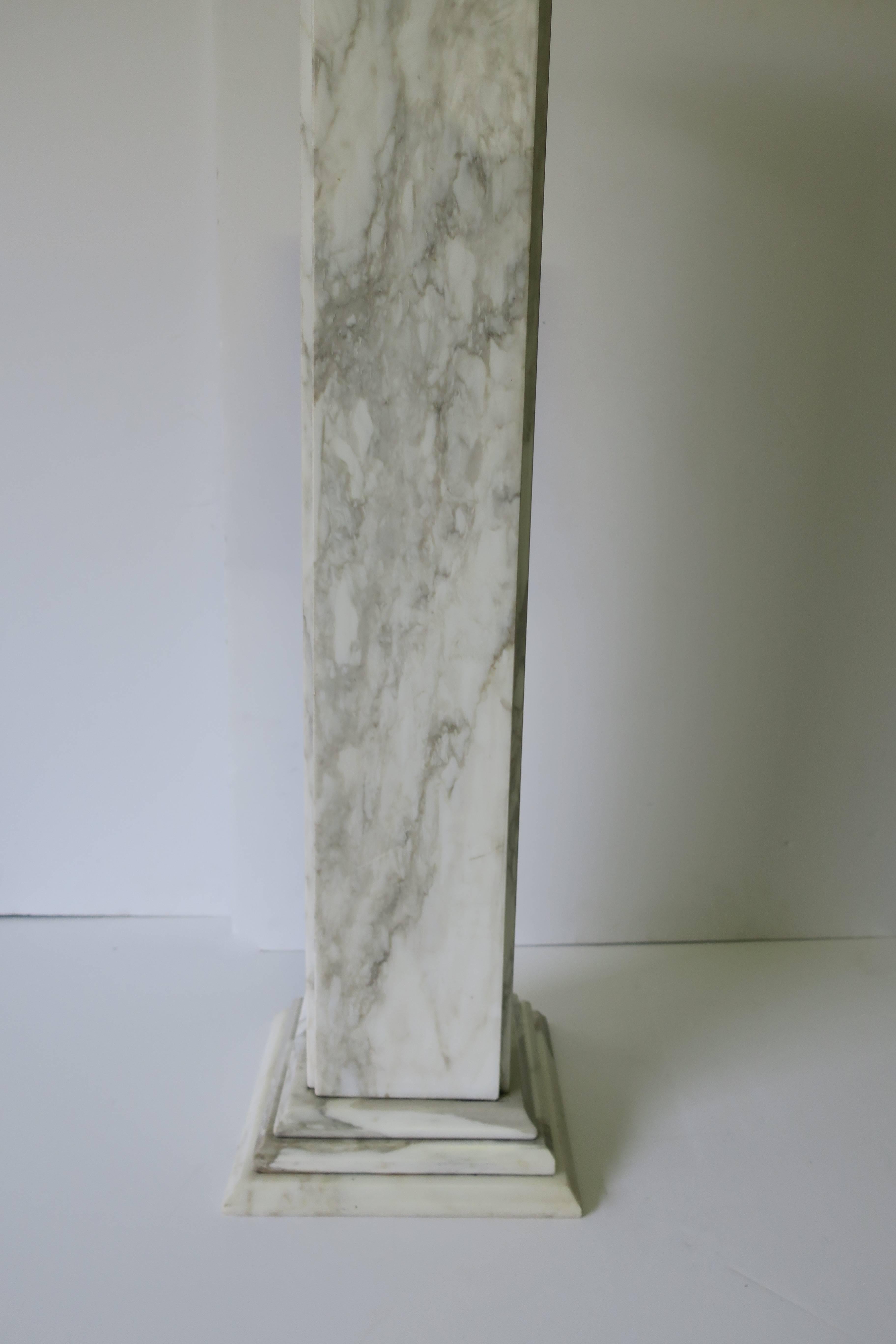 Italian Marble Pedestal or Column 4