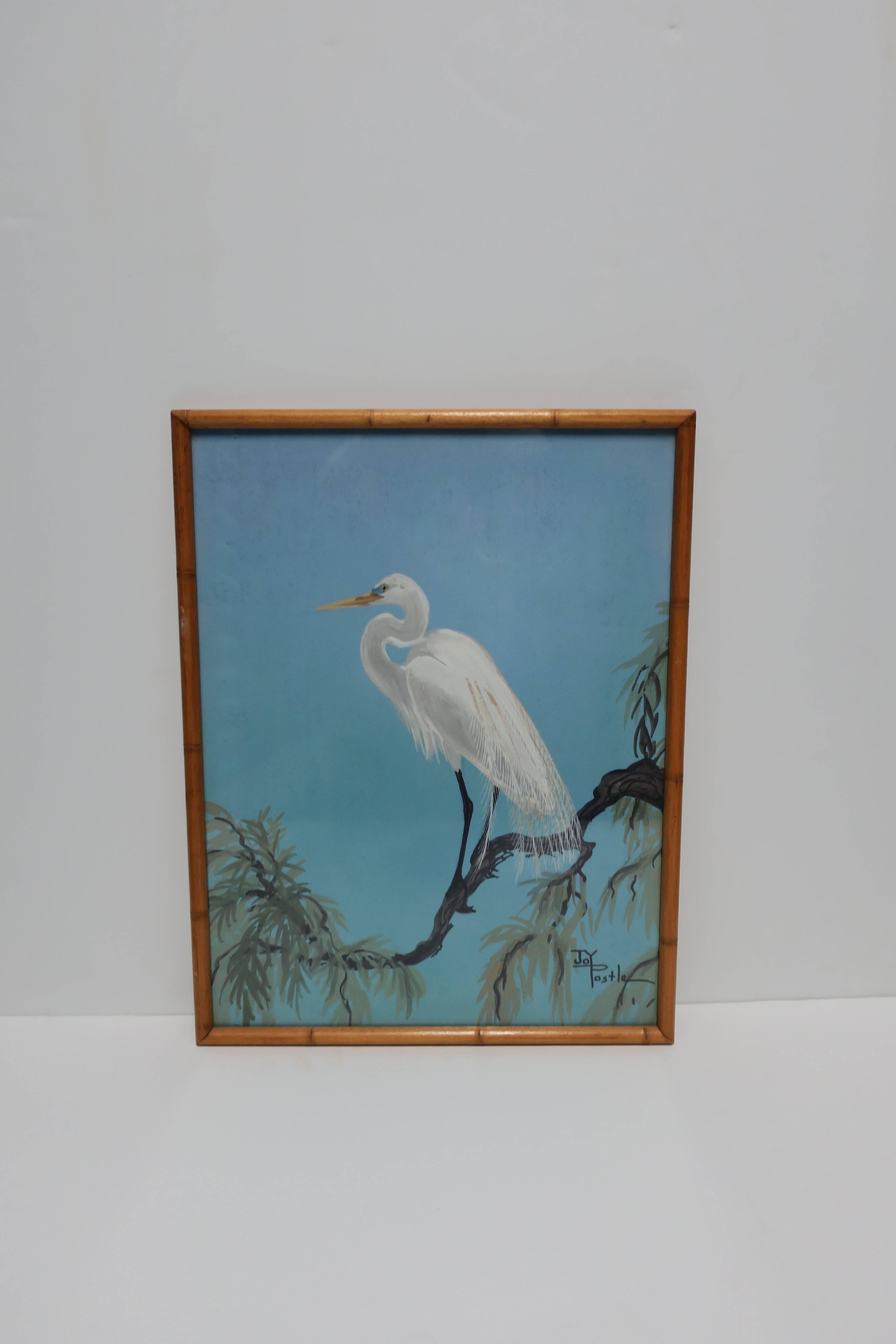 egret paintings for sale