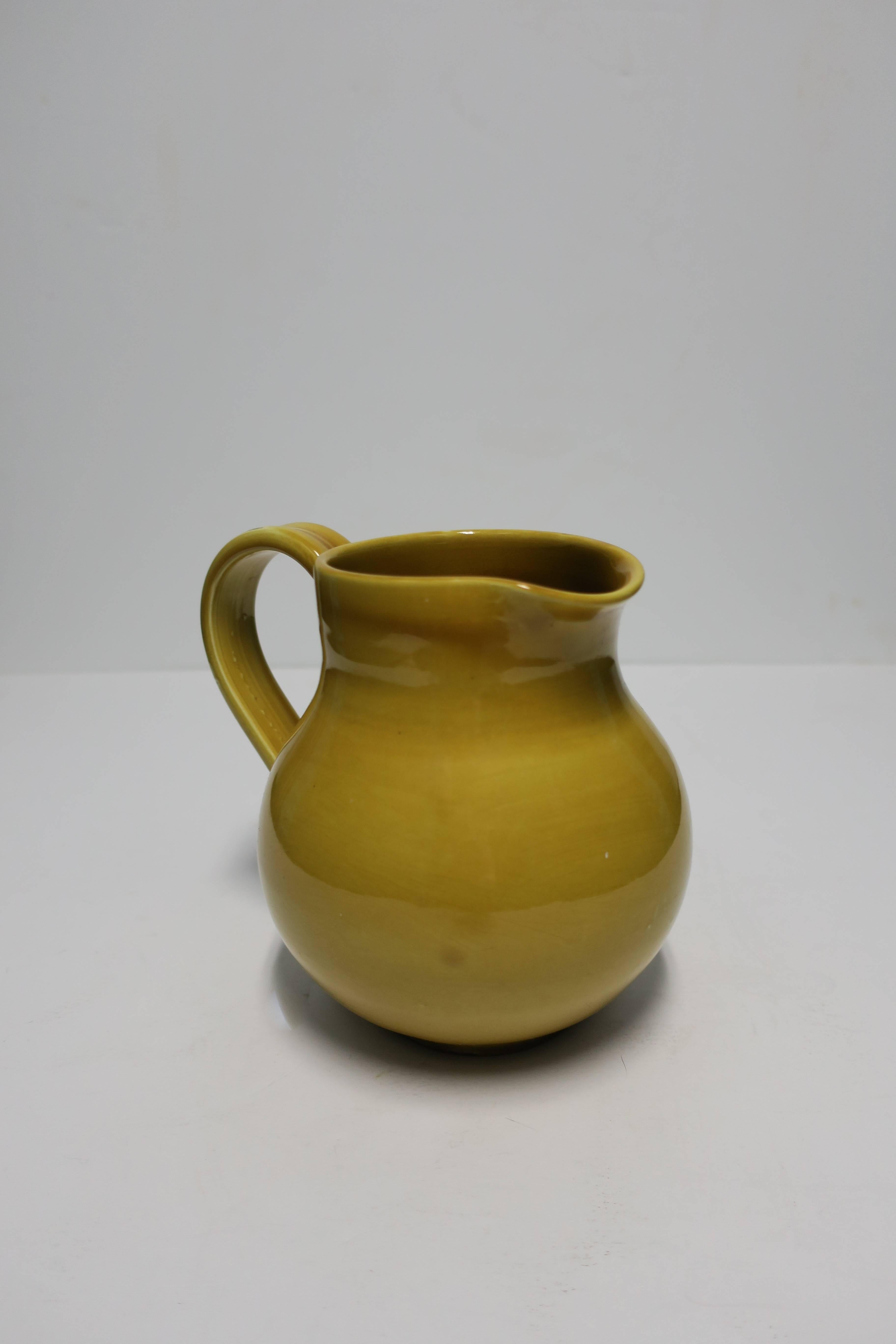 Italian Ceramic Pottery Pitcher or Vase 4