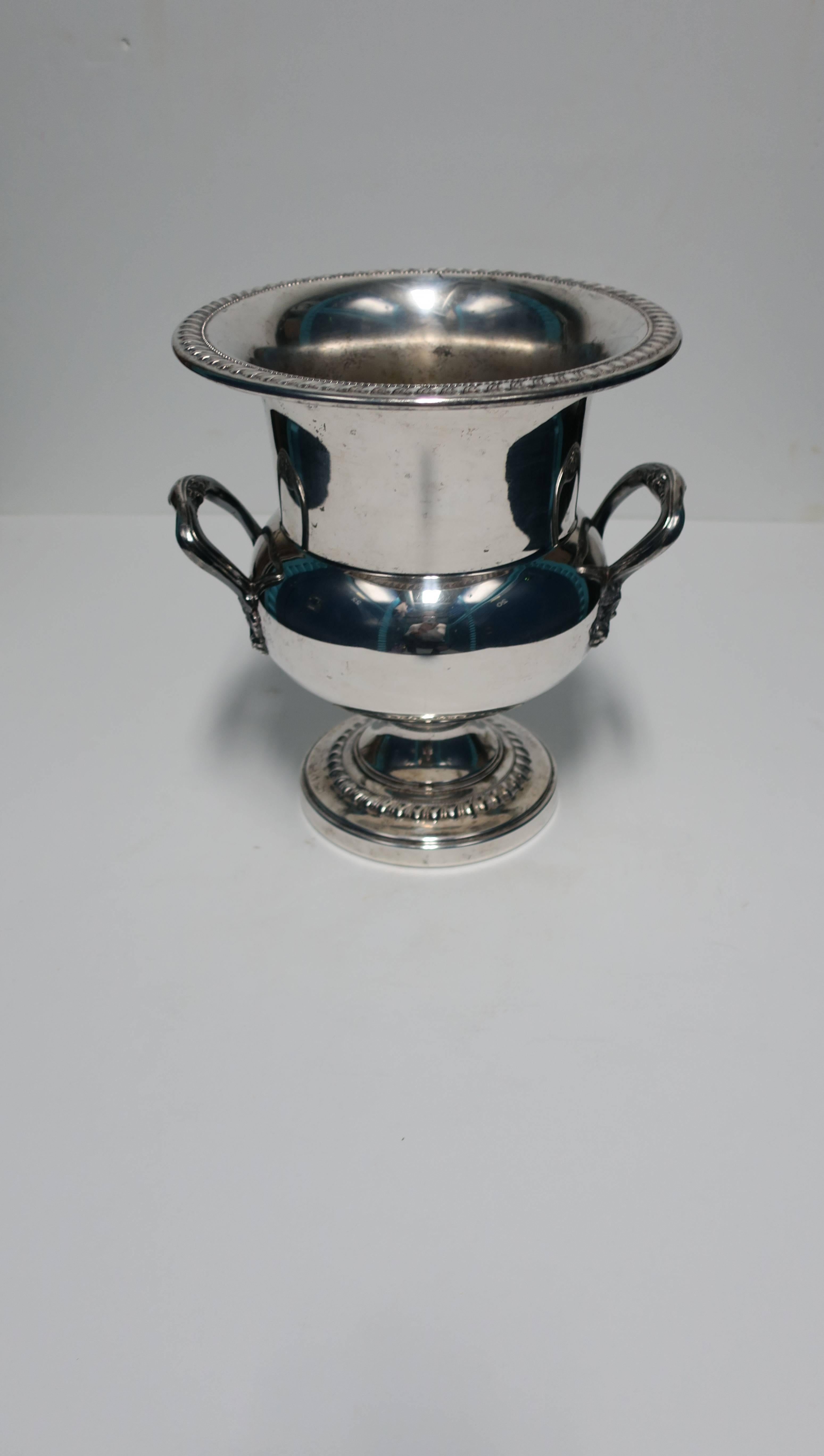 Vintage Urn Form Champagne or Wine Cooler In Excellent Condition In New York, NY