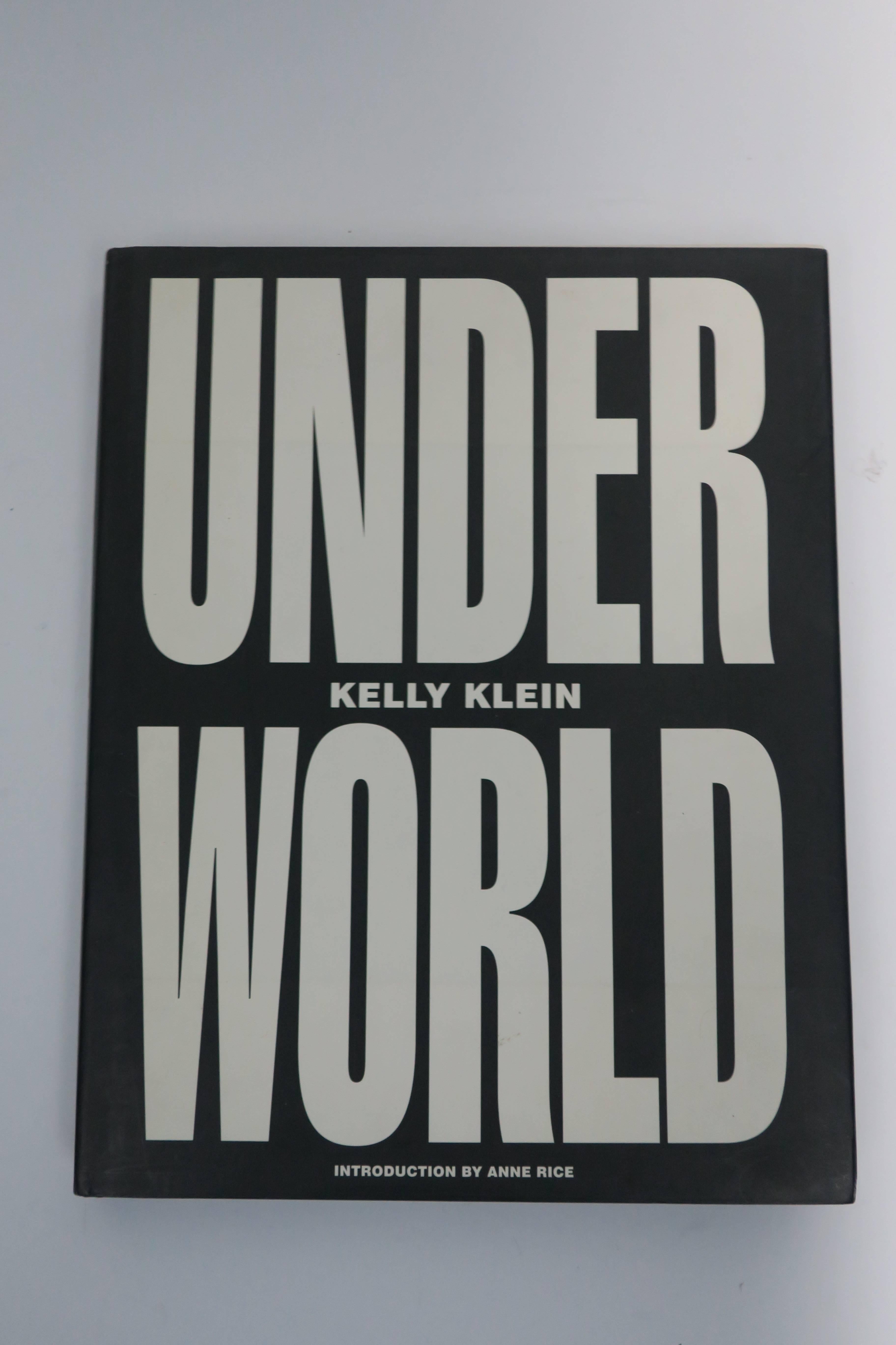 A first edition, 'Under World', coffee table book by Kelly Klein, circa 1995. 