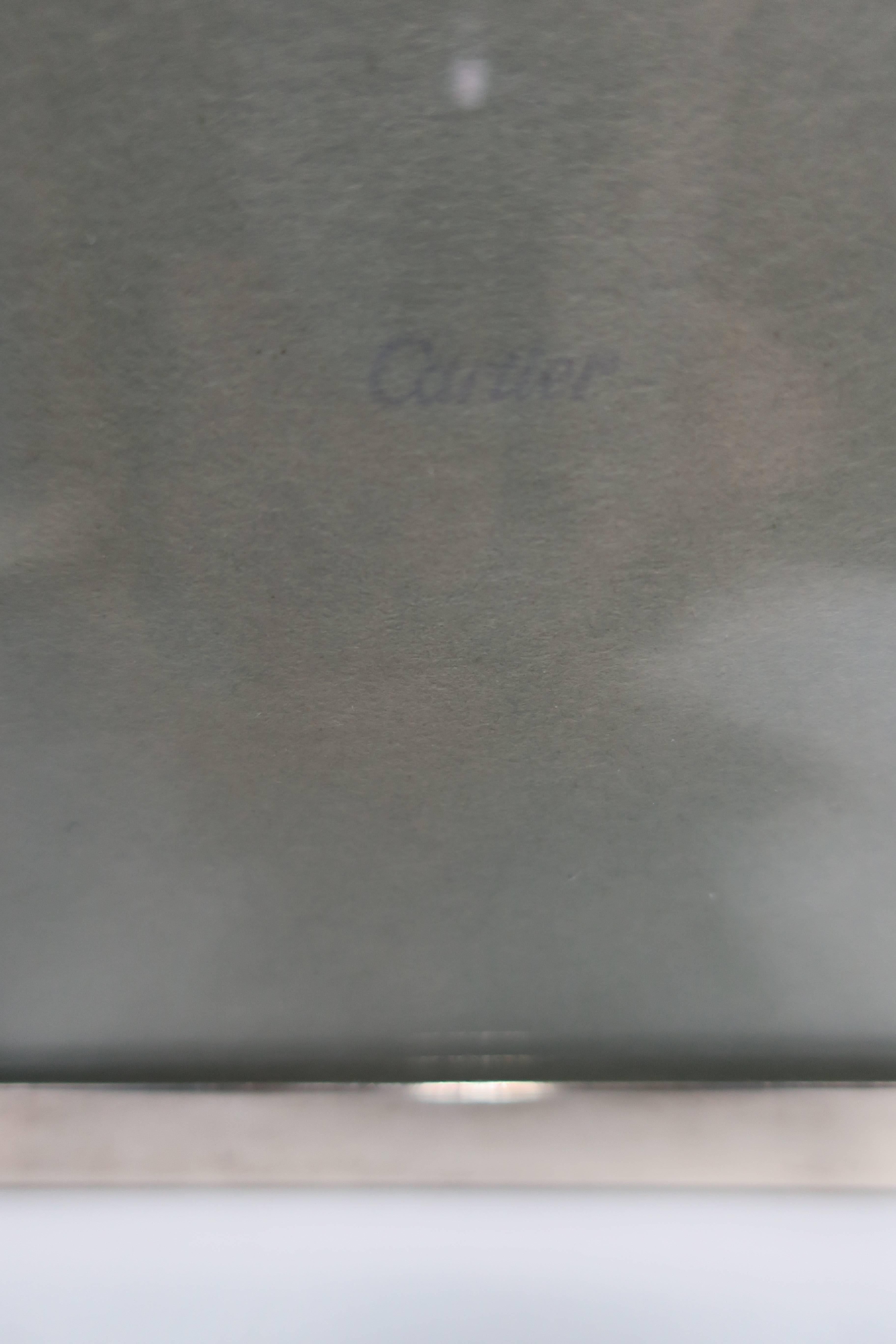 Modern Cartier Picture Frame in Sterling Silver In Good Condition In New York, NY