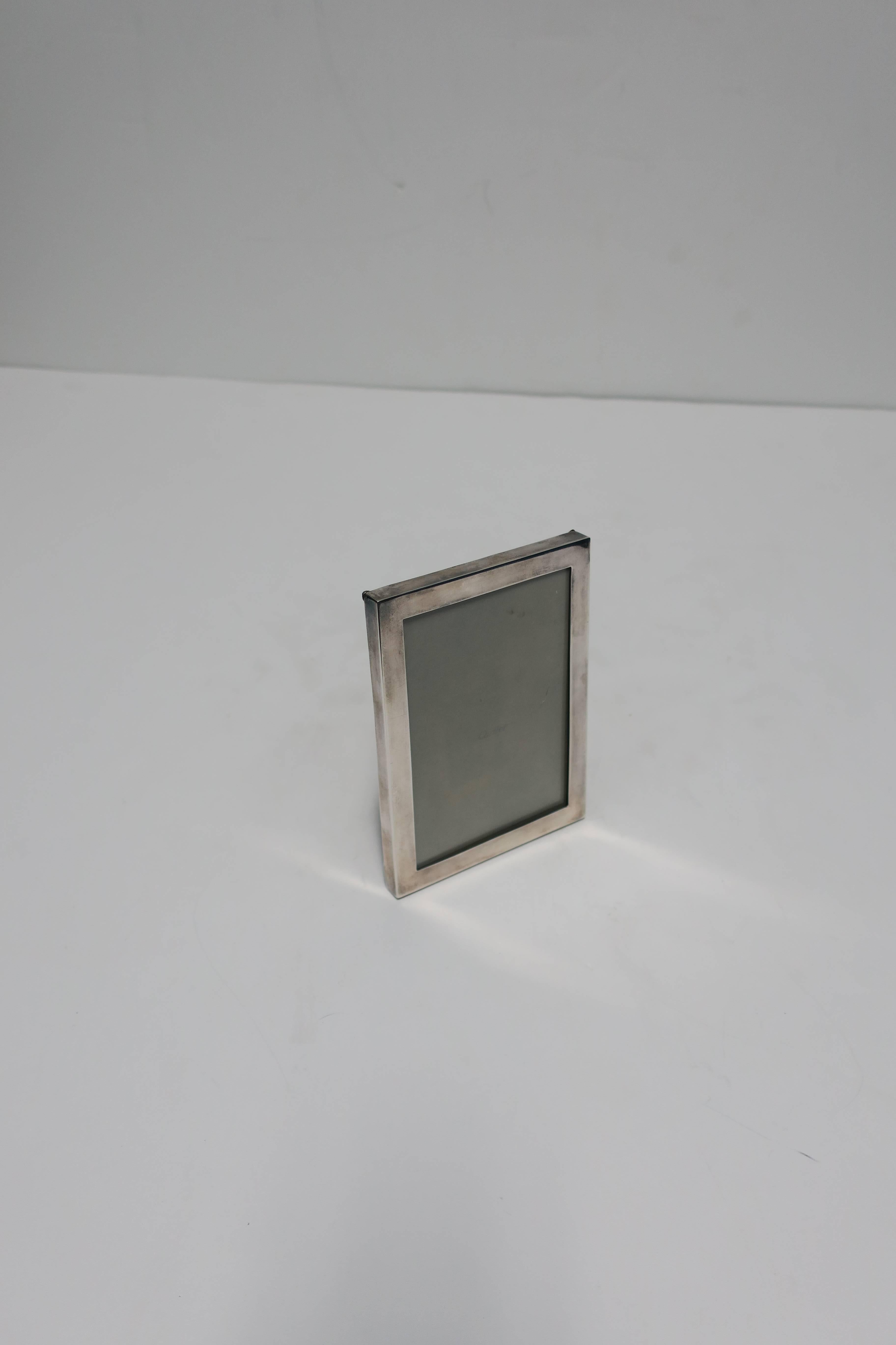 Modern Cartier Picture Frame in Sterling Silver 1