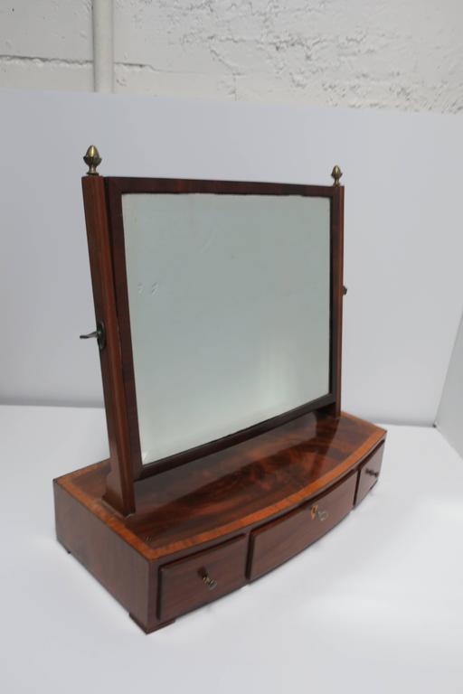 Antique Vanity Mirror with Drawers at 1stDibs