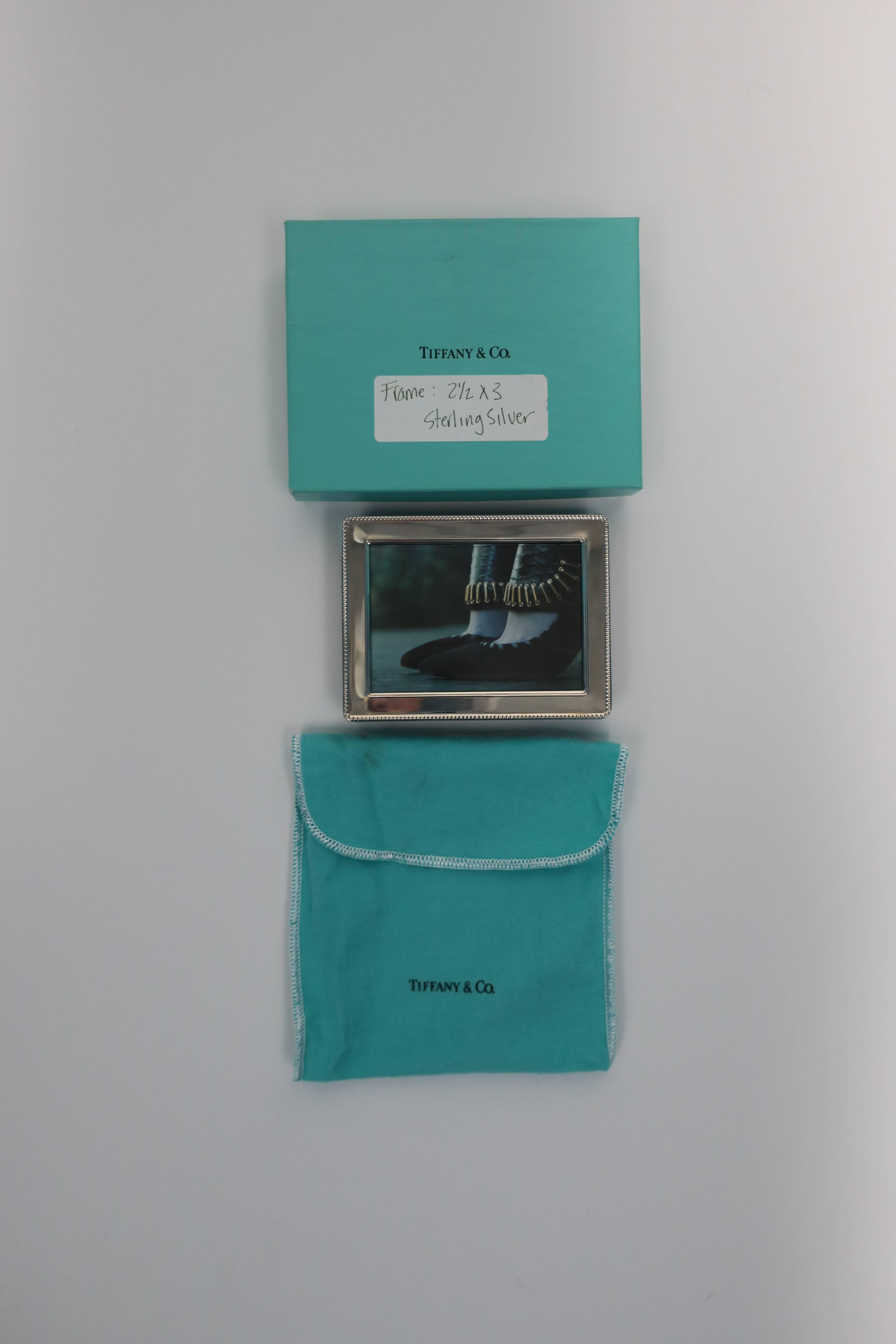 Tiffany & Co. Sterling Silver Picture Frame 2