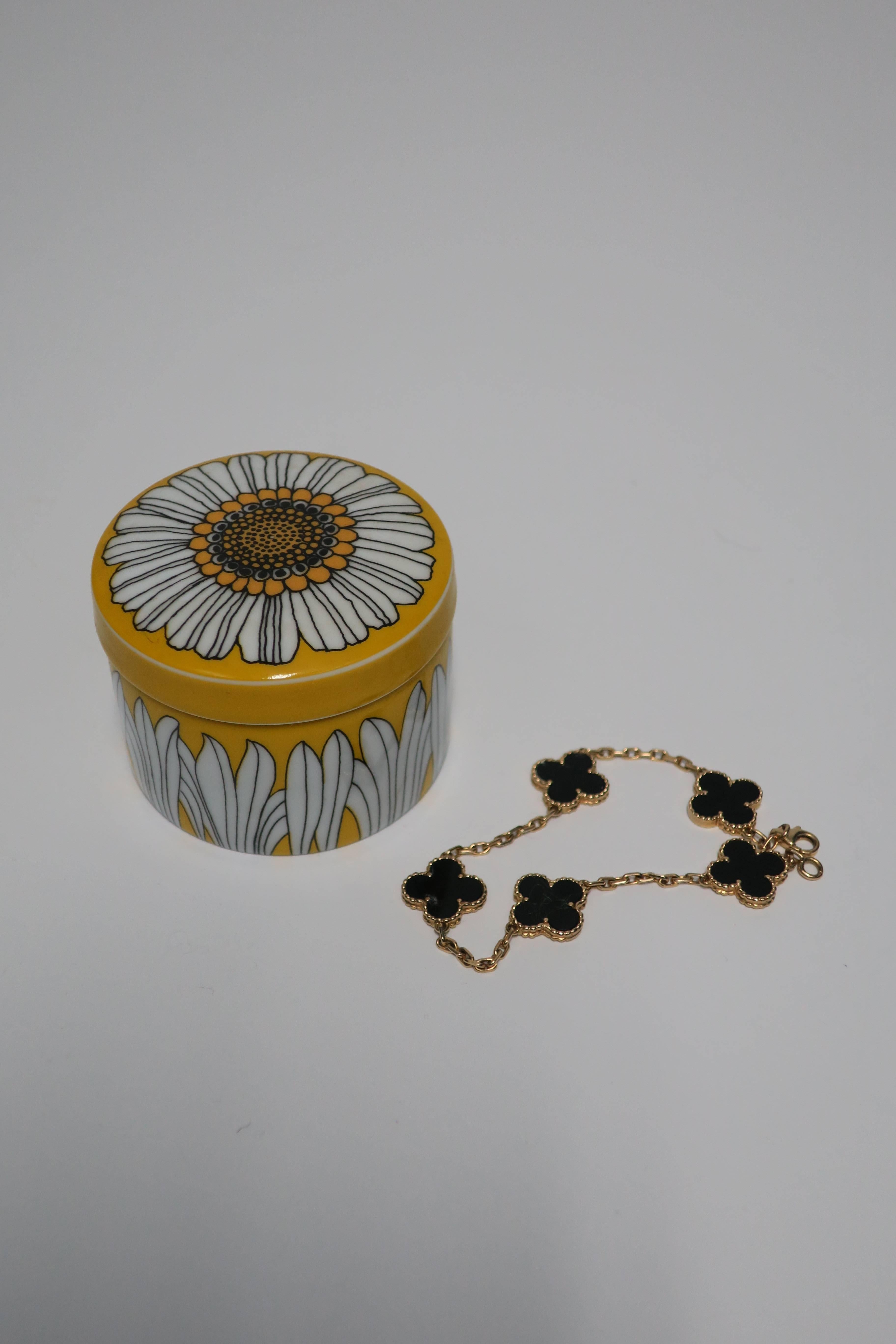 Mini Round Jewelry Box by Rosenthal Studio-Line, Germany 2