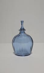 Rare Alexandrite Crystal Vessel or Perfume Vanity Bottle in the Style of Moser