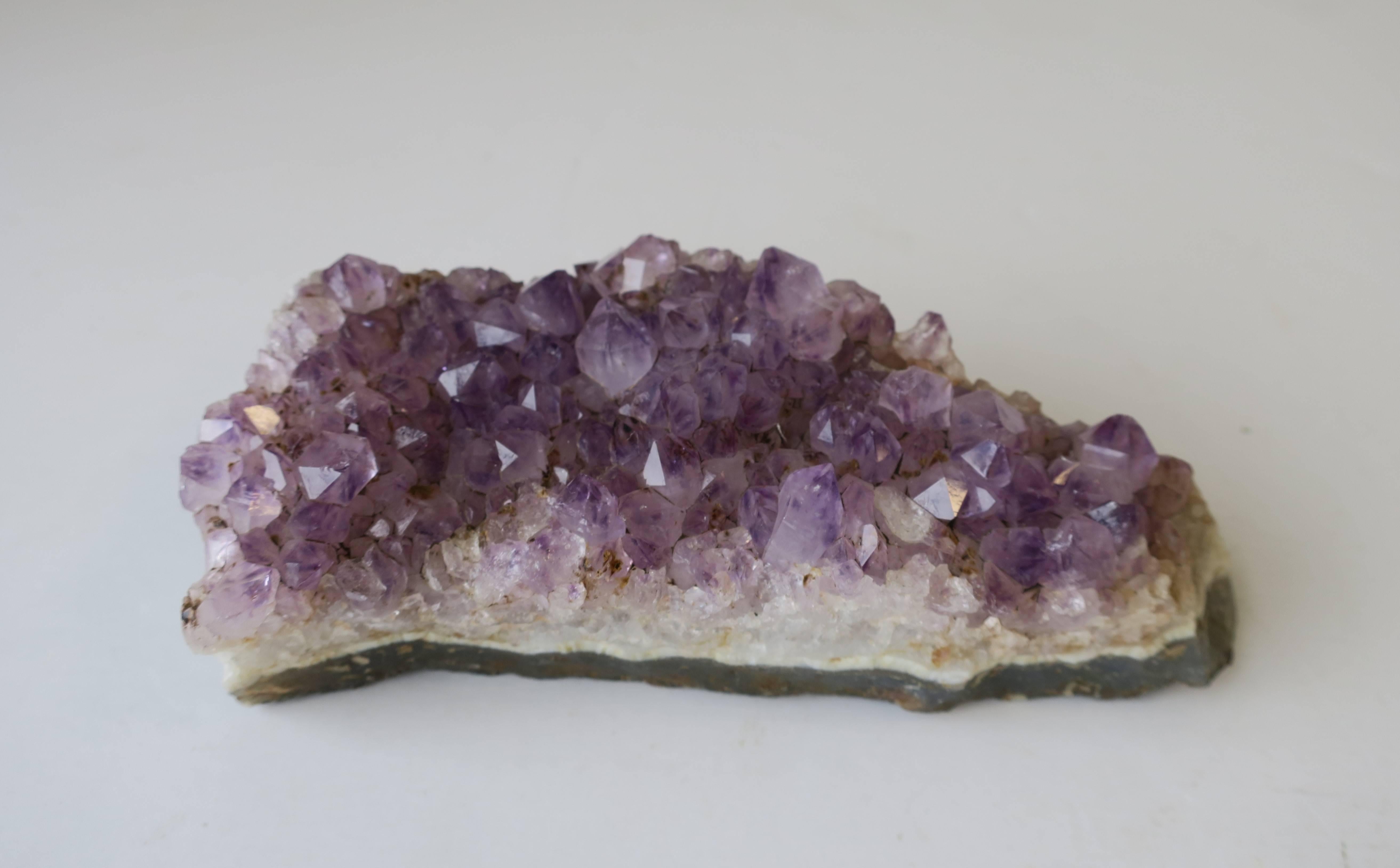 Purple Amethyst Decorative Object or Paperweight In Fair Condition For Sale In New York, NY