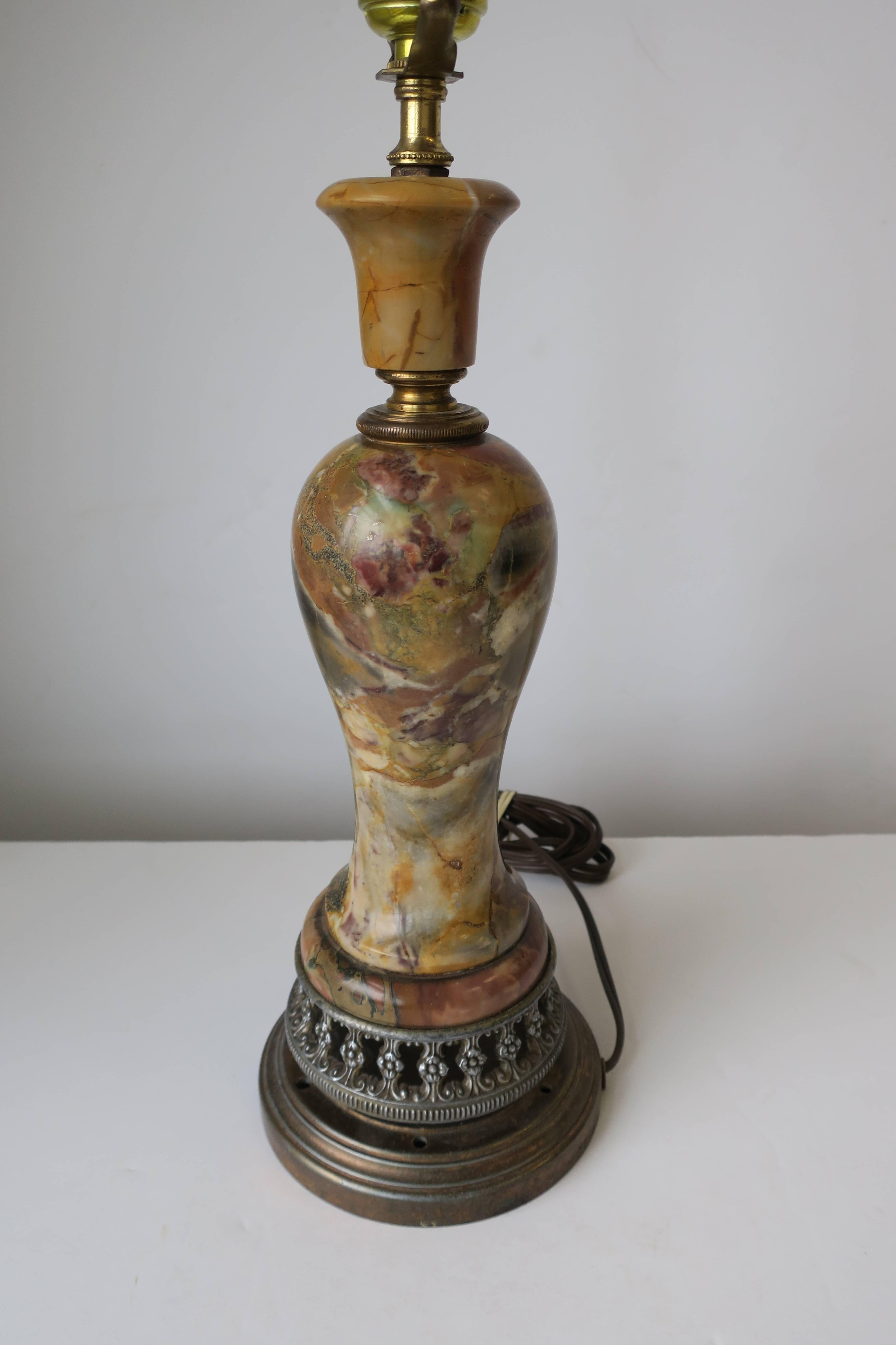 Italian Marble Table Lamp 5