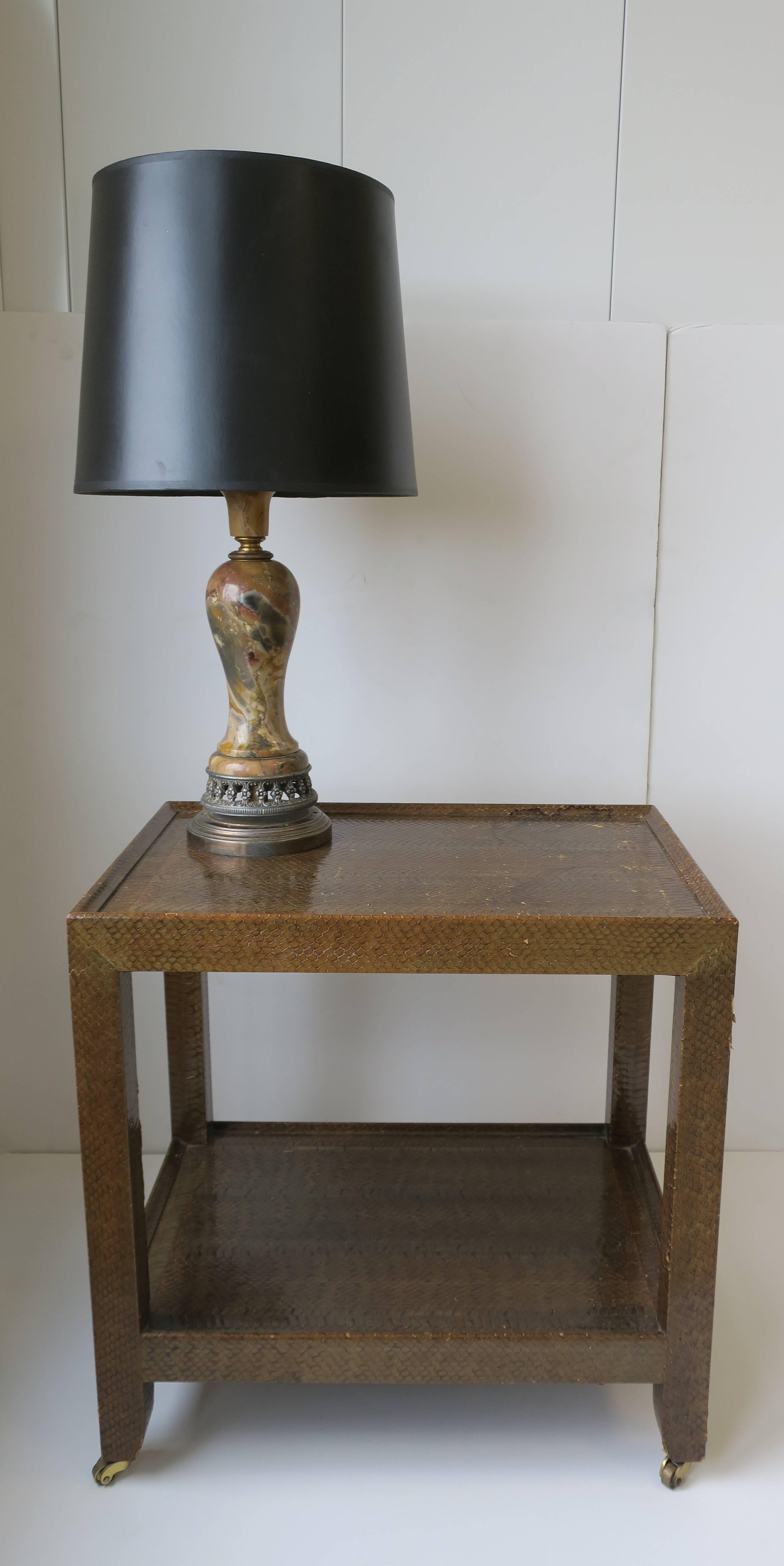 Italian Marble Table Lamp 1