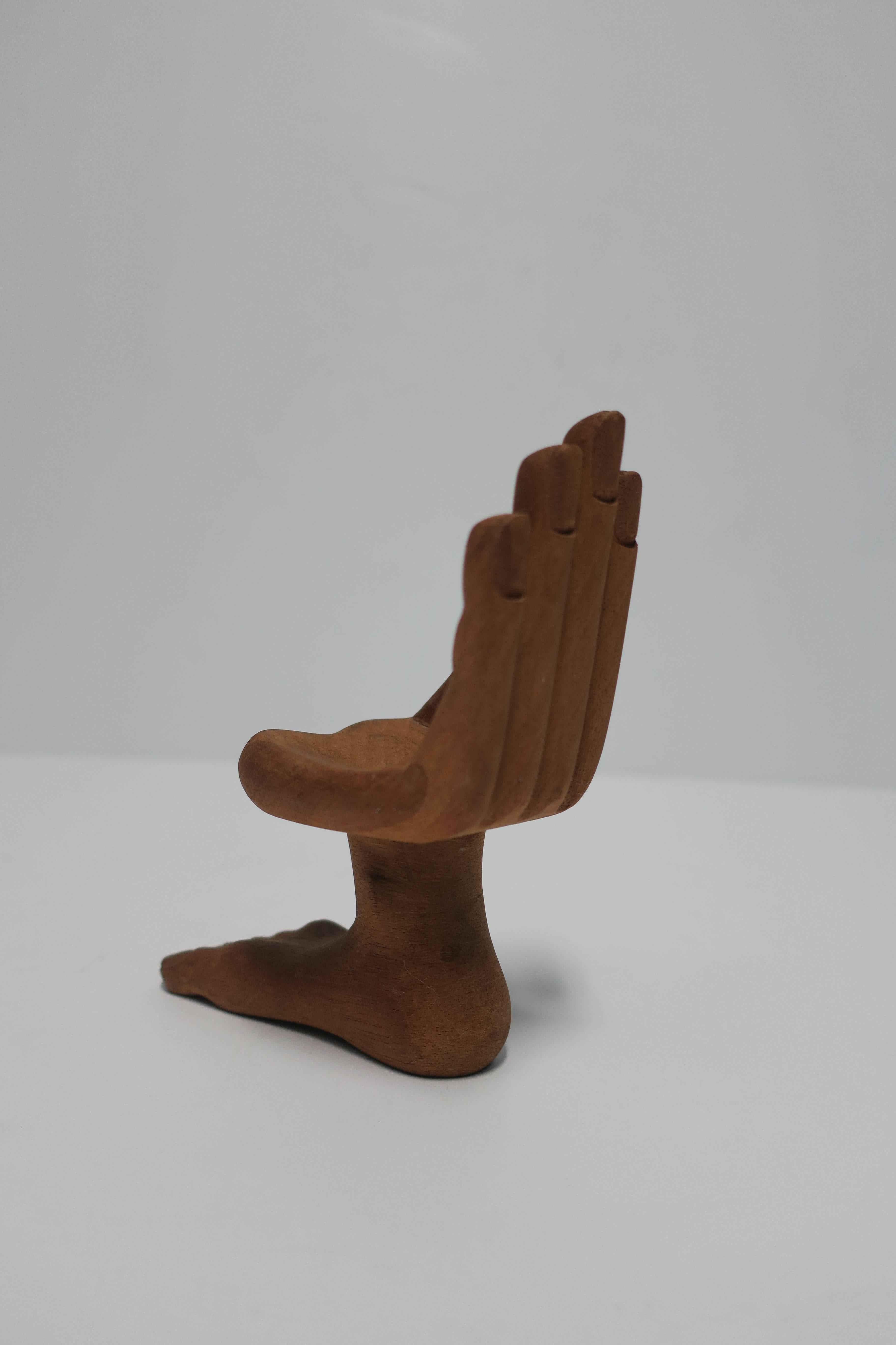 20th Century Pedro Friedeberg Hand Chair Decorative Object Sculpture