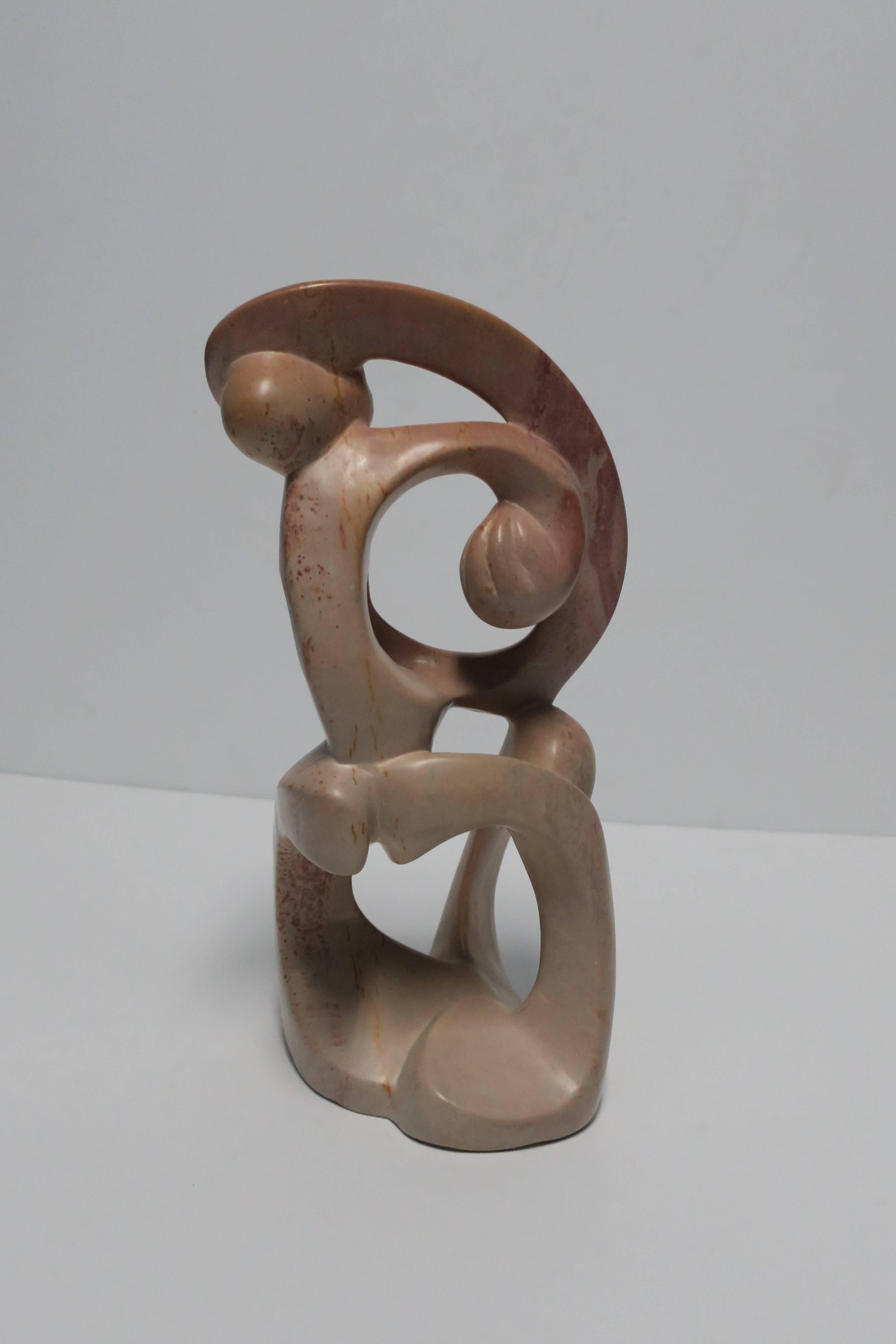 Late 20th Century Stone Figurative Sculpture
