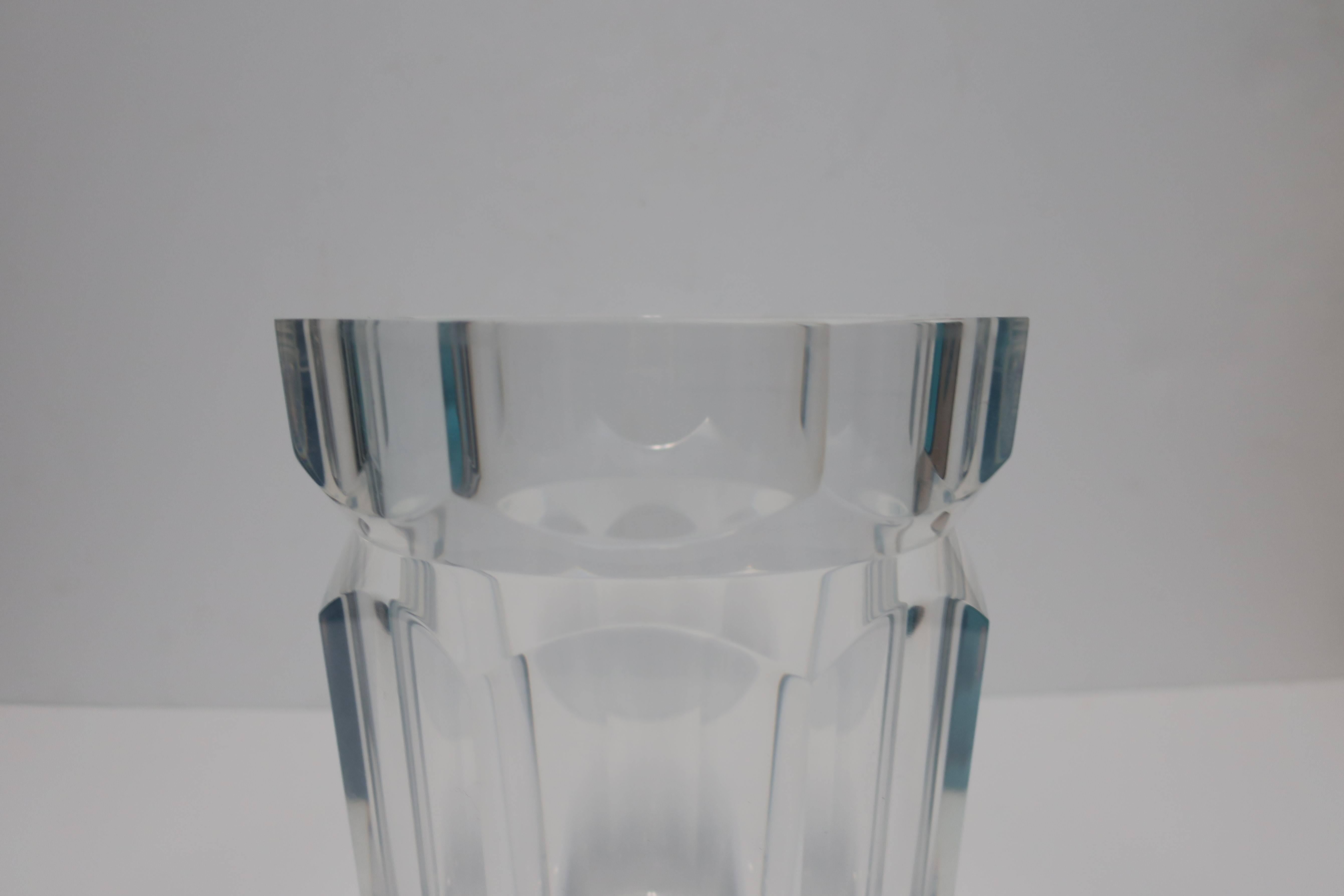 Lucite Champagne Wine Cooler or Ice Bucket 6