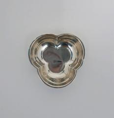 Vintage Sterling Silver Clover Bowl or Jewelry Dish by Wallace