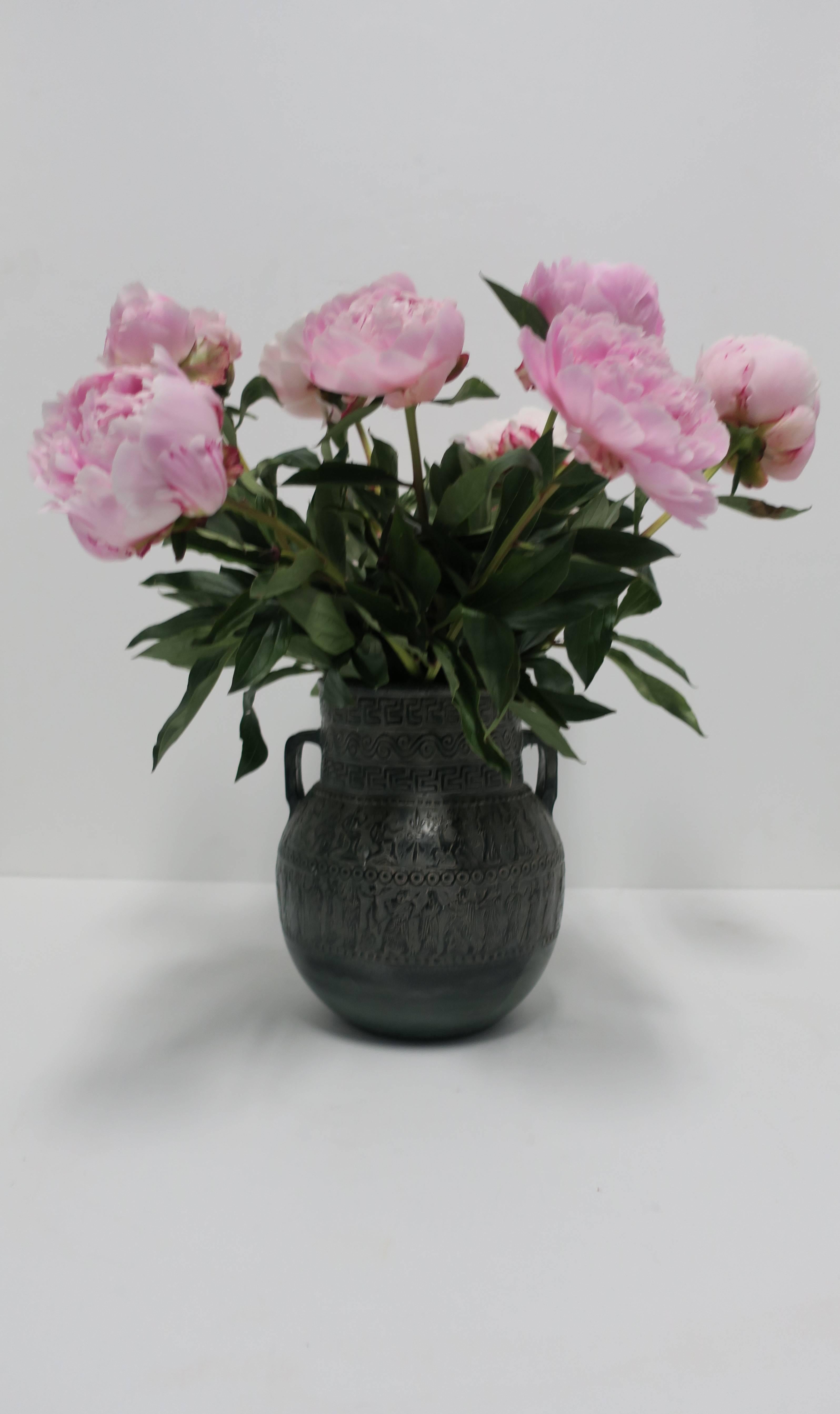 handmade in greece vase