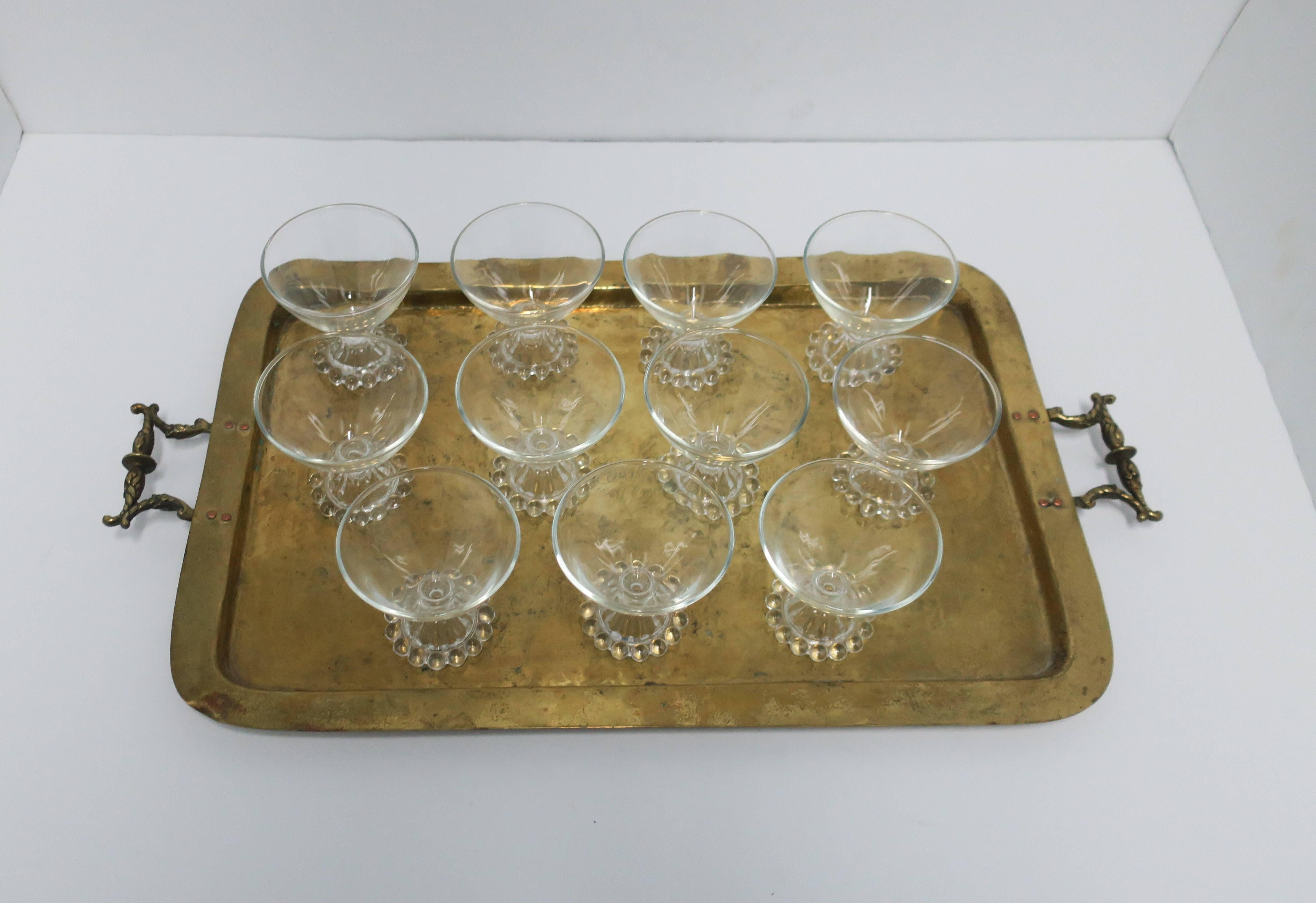 Cocktail or Champagne Glasses, ca. Early 20th Century 4
